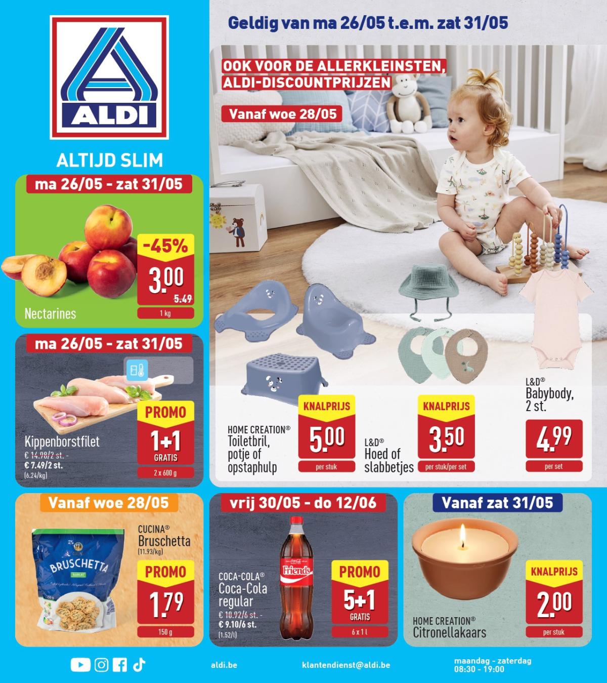 ALDI folder geldig vanaf 26/05 - 31/05
