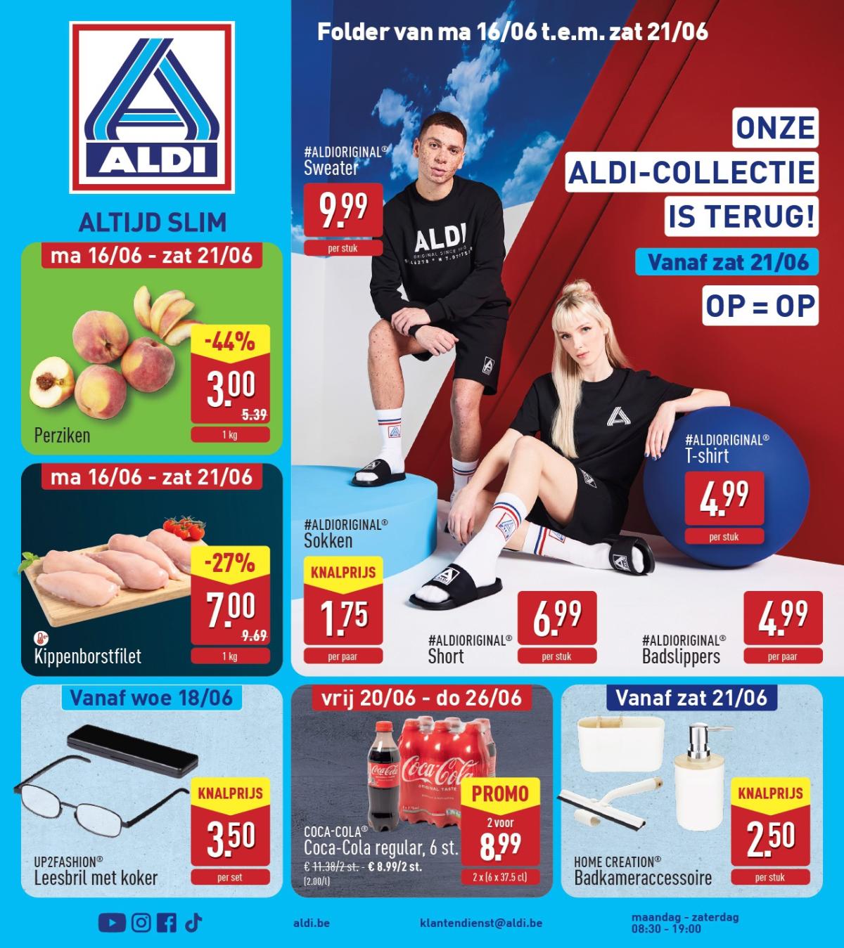 ALDI folder geldig vanaf 16/06 - 21/06