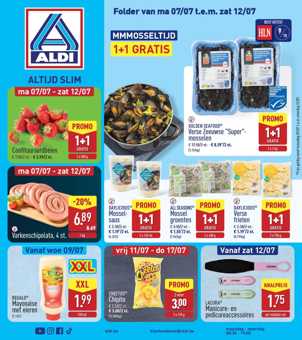 ALDI folder geldig vanaf 07/07 - 12/07