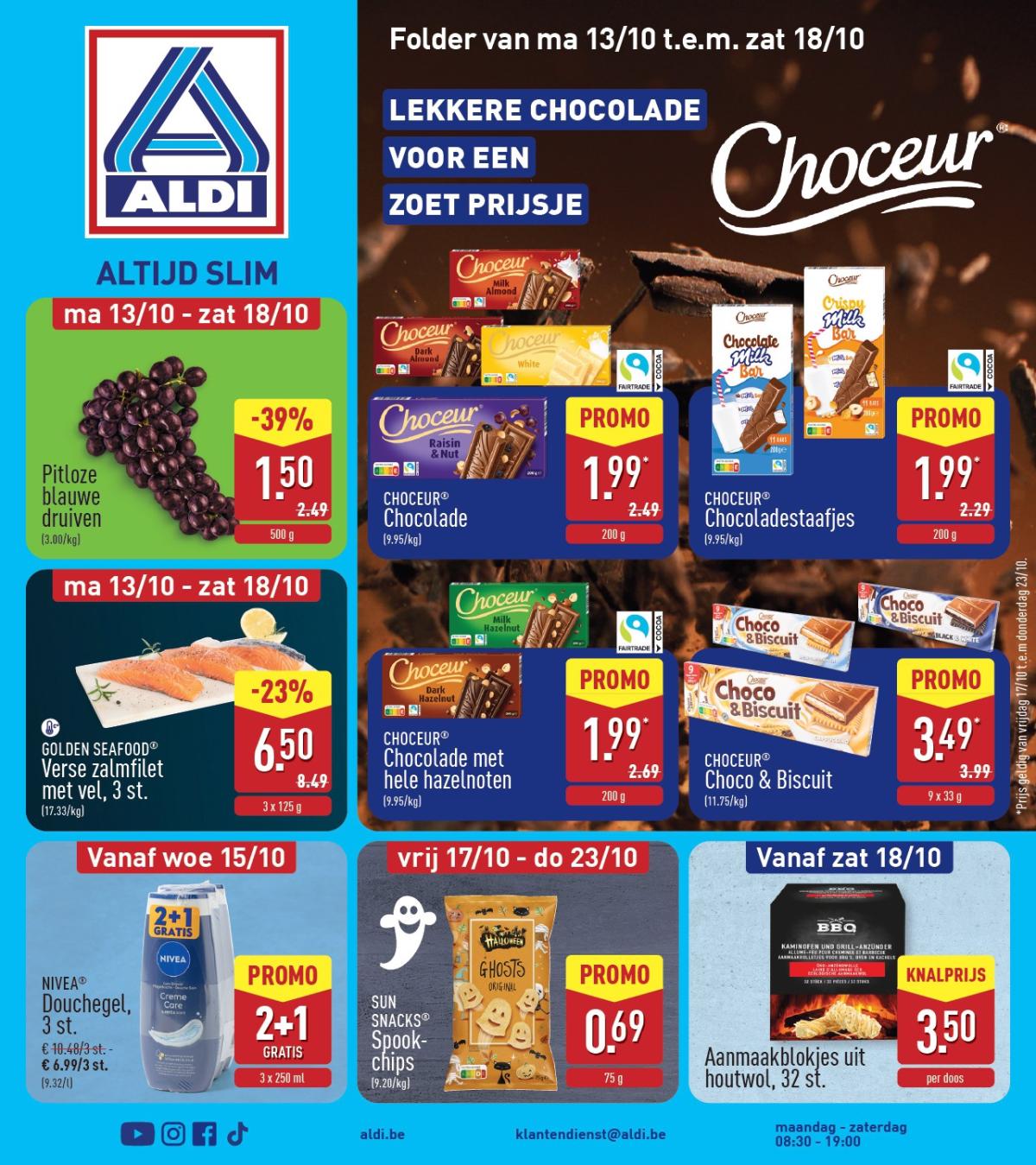 ALDI folder geldig vanaf 13/10 - 18/10