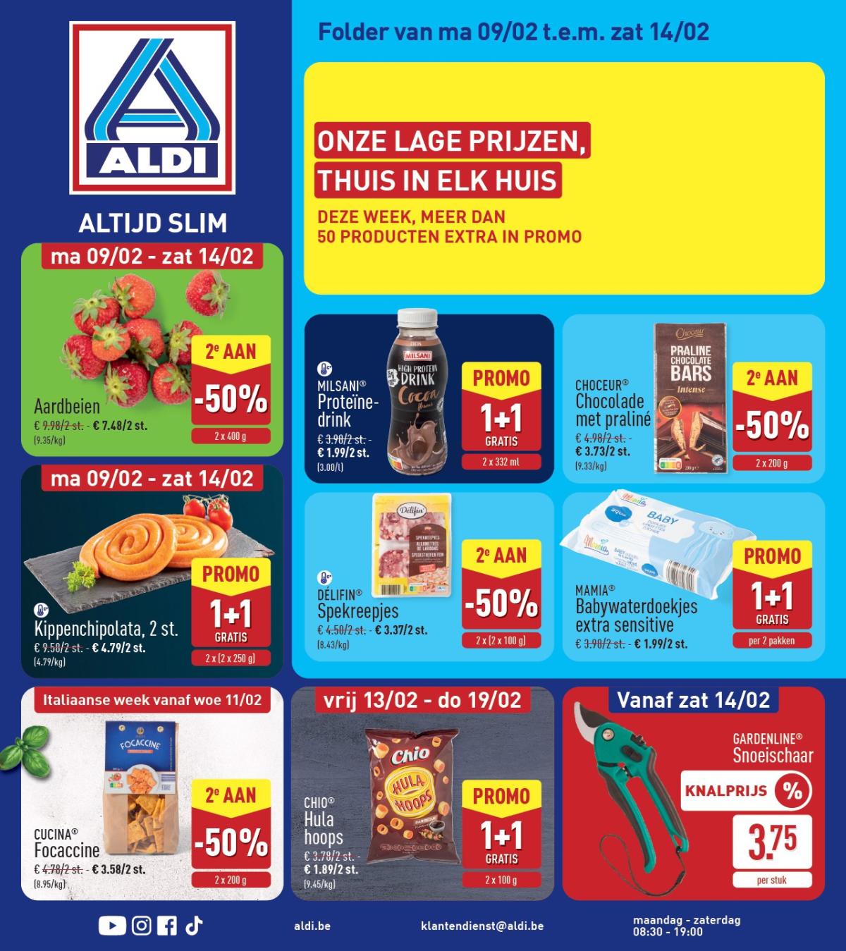 De ALDI folder geldig vanaf 09/02/2026 t/m 14/02/2026