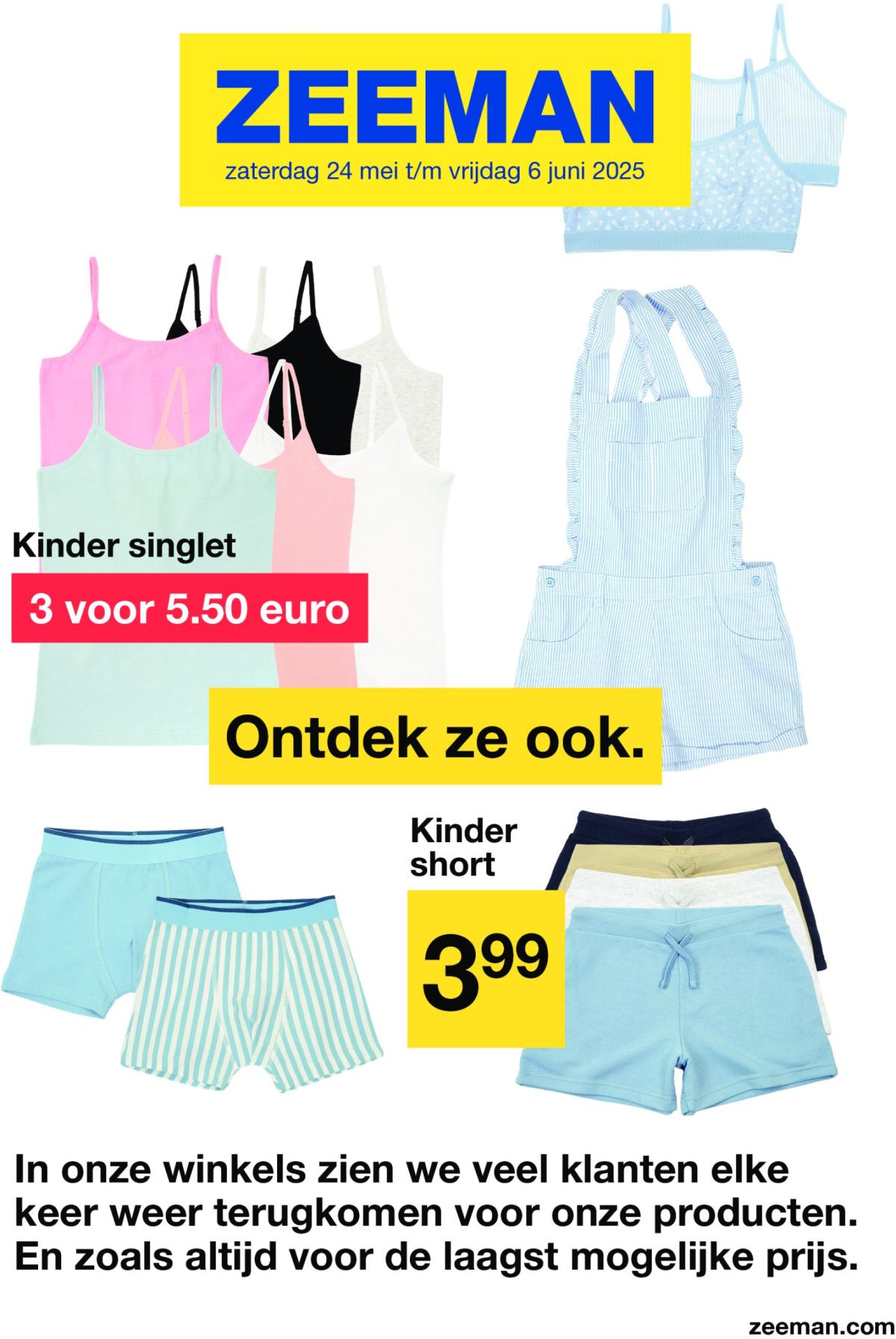 Zeeman folder geldig vanaf 24/05 - 06/06