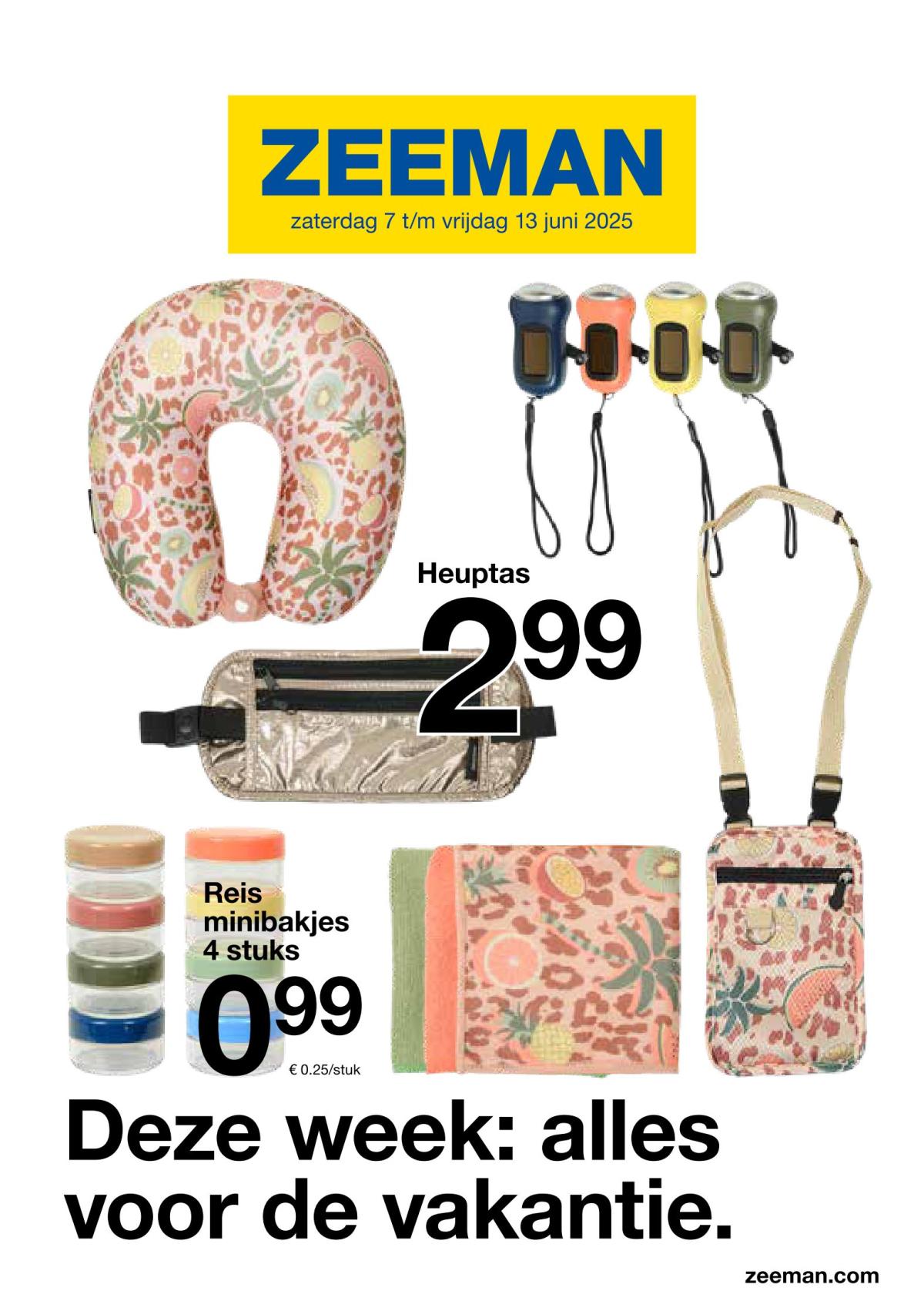 Zeeman folder geldig vanaf 07/06 - 13/06