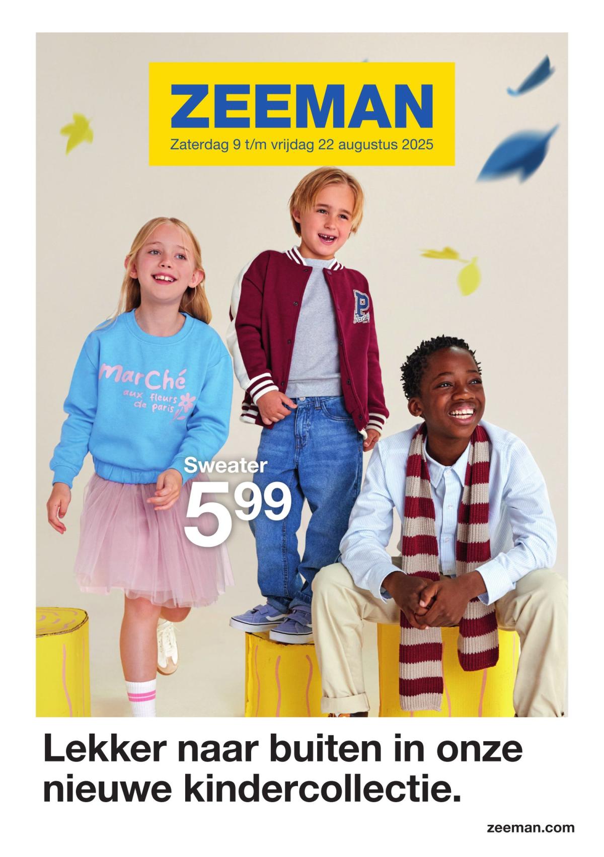 Zeeman folder geldig vanaf 09/08 - 22/08