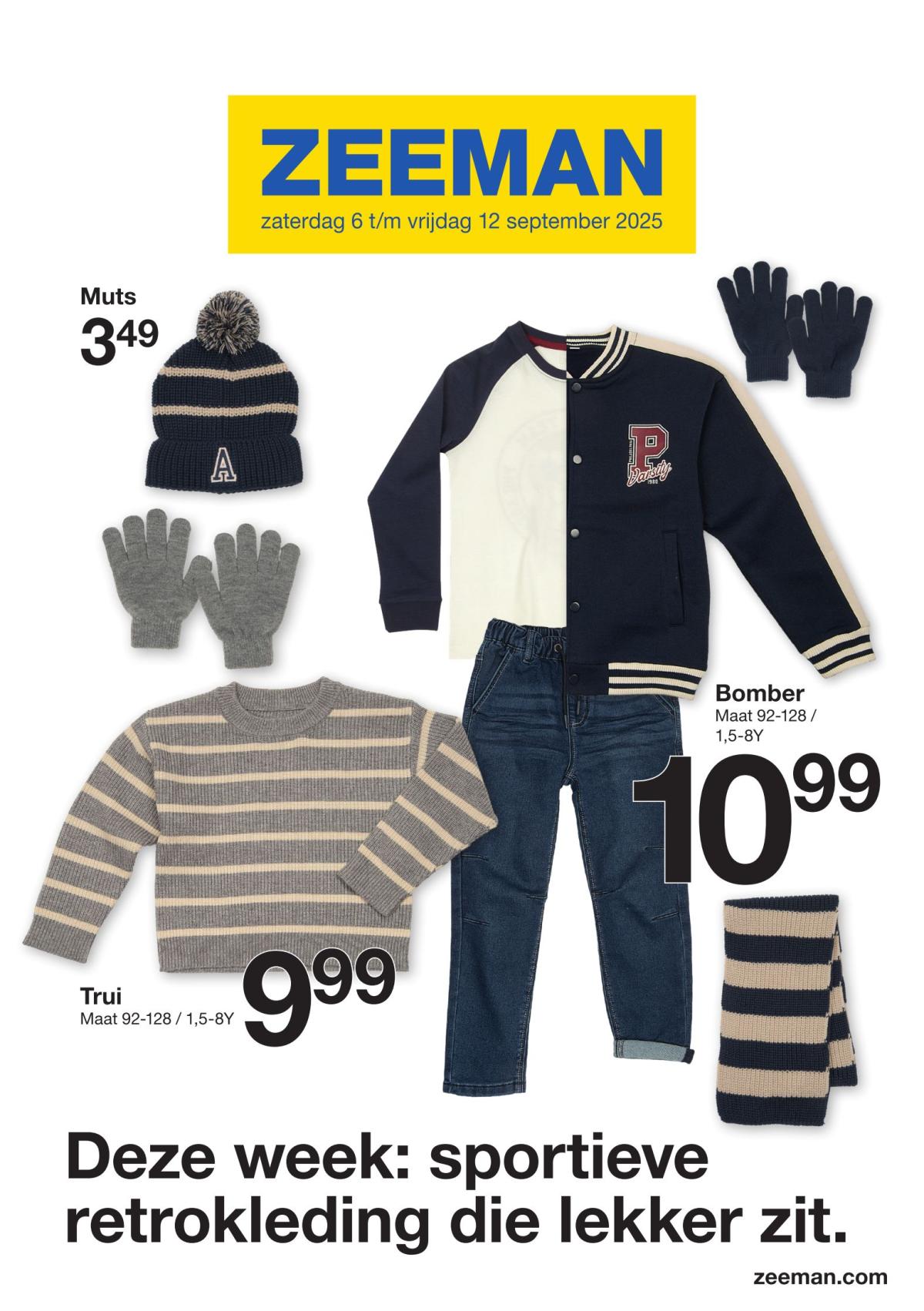 Zeeman folder geldig vanaf 06/09 - 12/09
