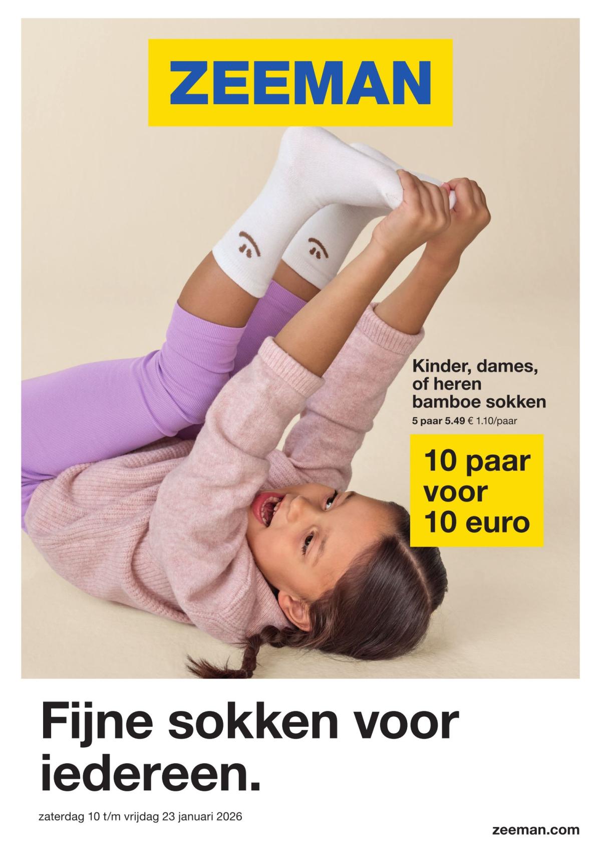 De Zeeman folder geldig vanaf 10/01 t/m 23/01