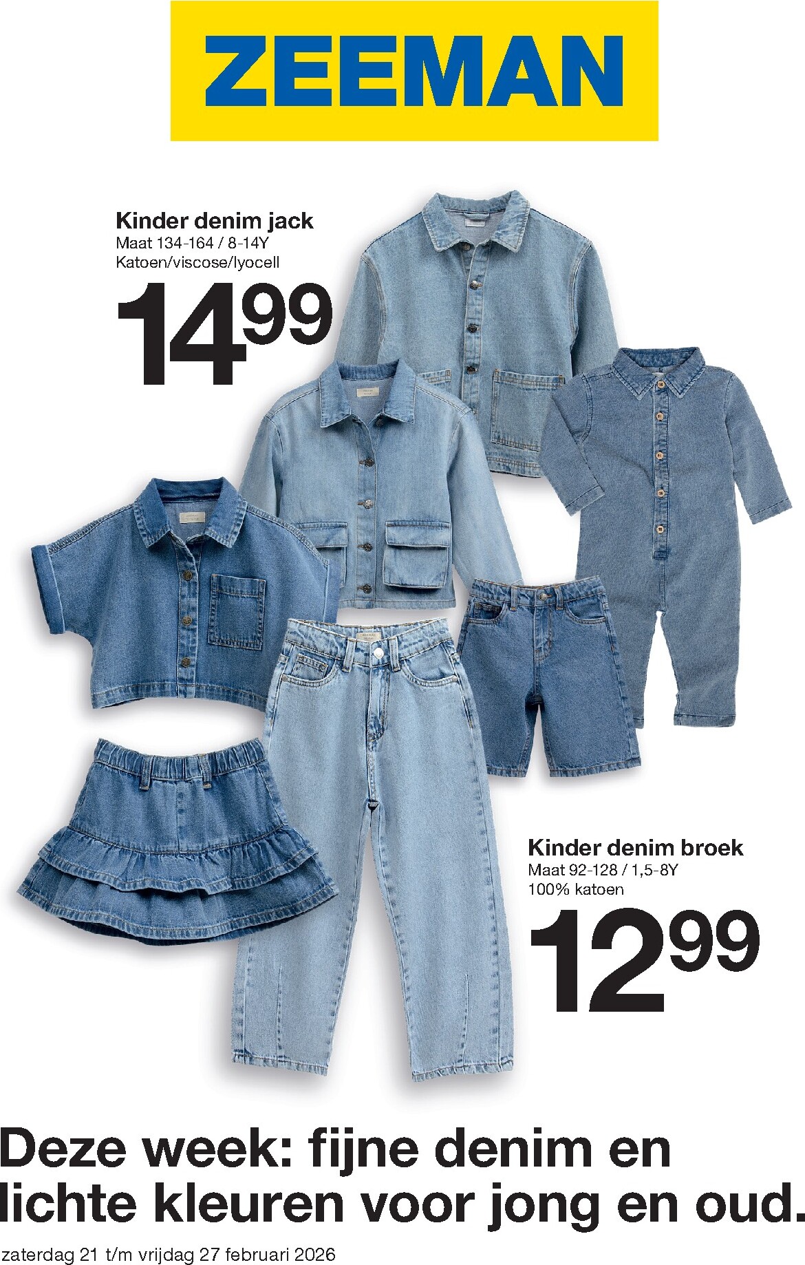 De Zeeman folder geldig vanaf 21/02/2026 t/m 27/02/2026