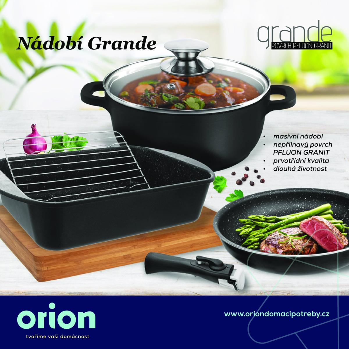 Leták Orion - Nádobí Grande od 01.01. do 31.12.