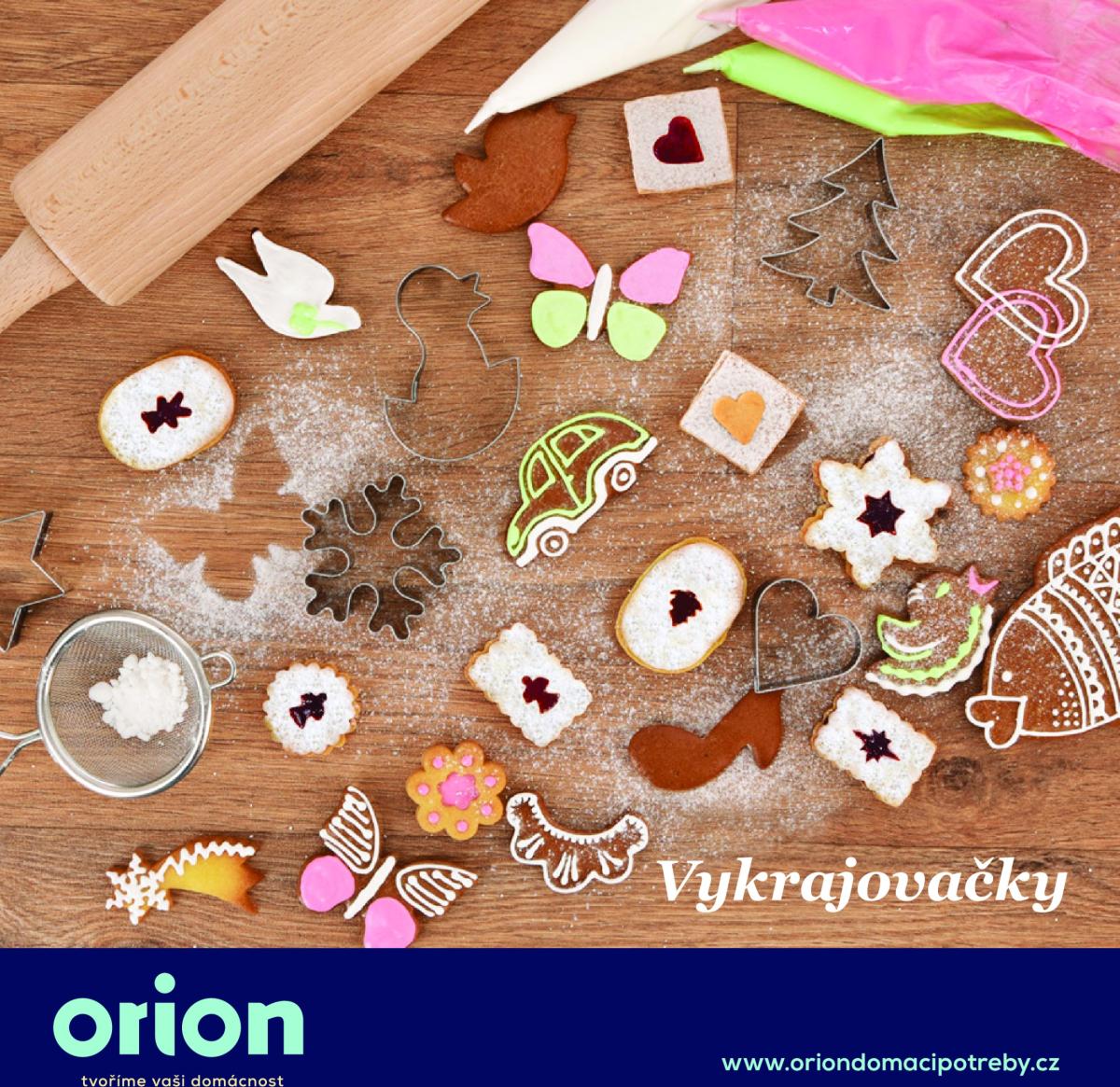 Leták Orion - Vykrajovačky a zdobení od 01.01. do 31.12.