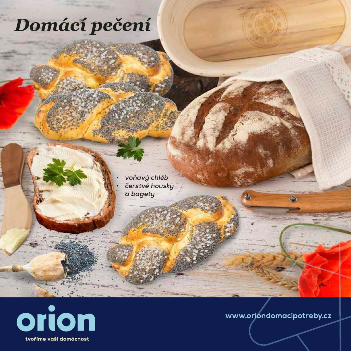 Aktuální leták Orion - Domácí pečení od 01.12. do 31.12.