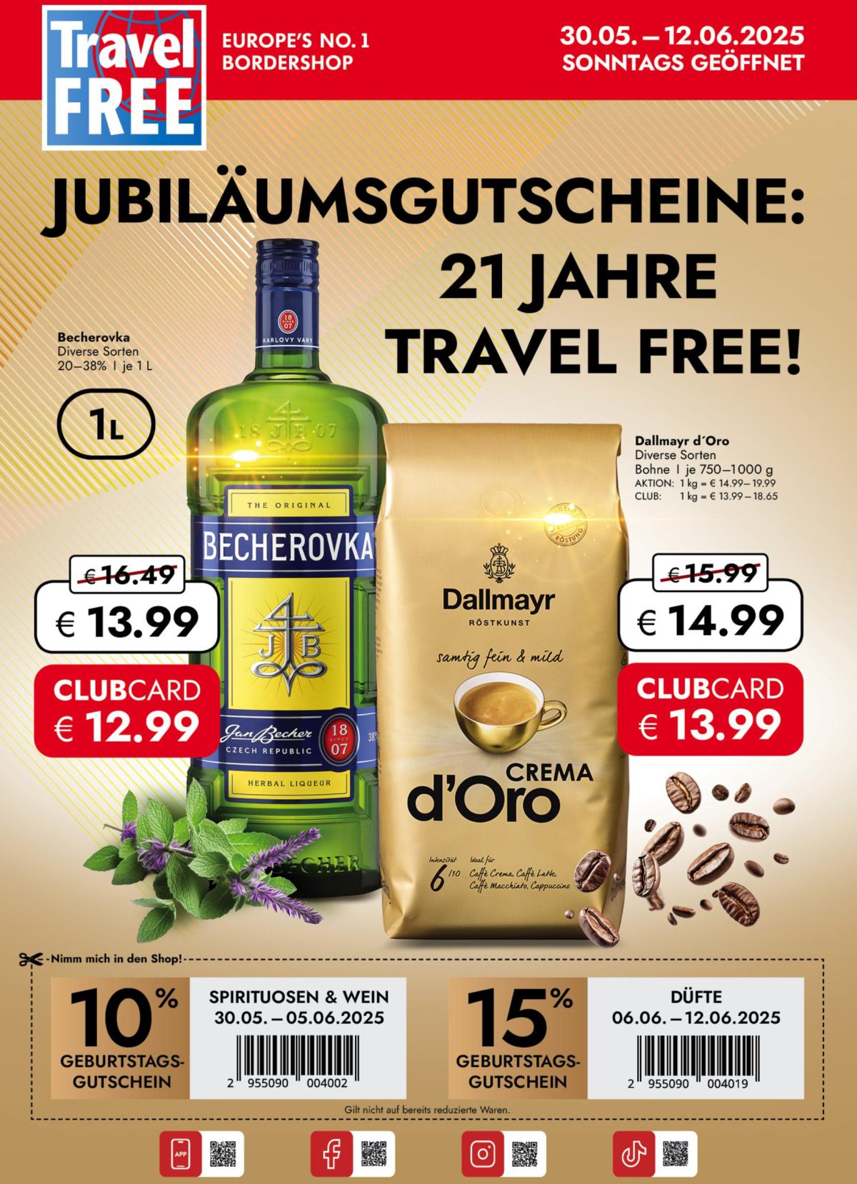 Leták Travel FREE od 30.05. do 12.06.