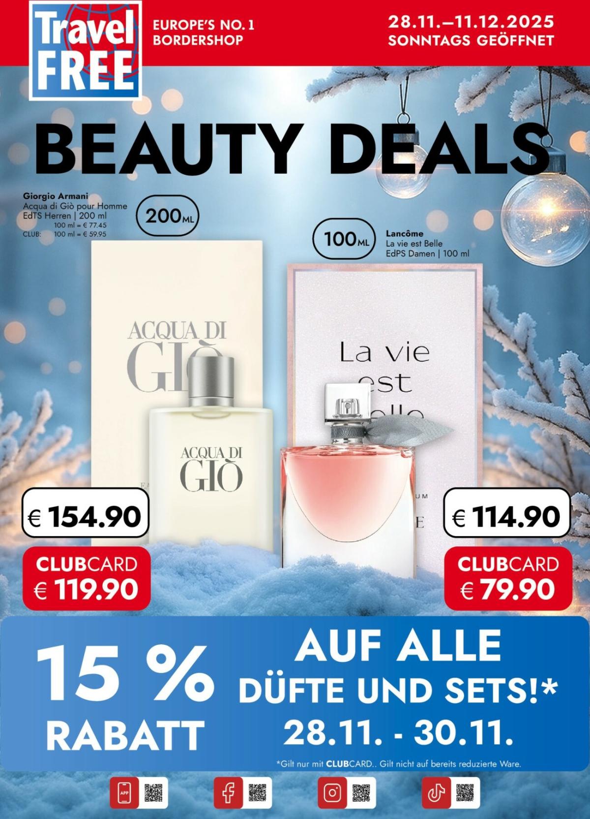 Aktuální leták Travel FREE od 28.11. do 11.12.