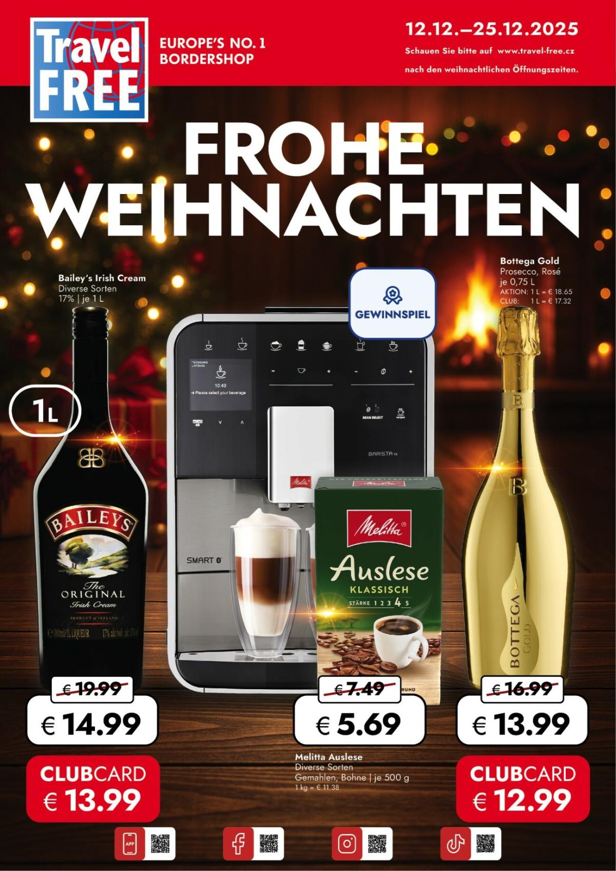 Aktuální leták Travel FREE od 12.12. do 25.12.