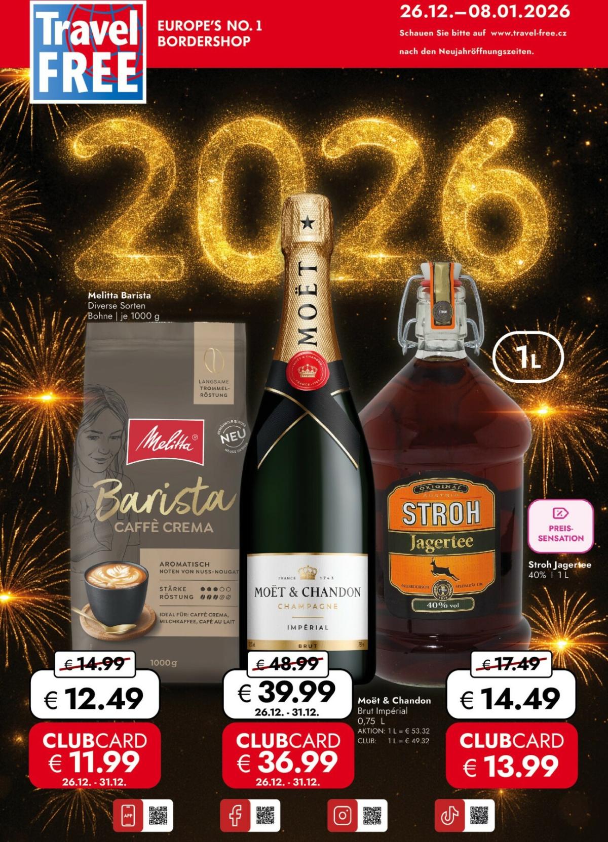 Aktuální leták Travel FREE od 26.12. do 08.01.