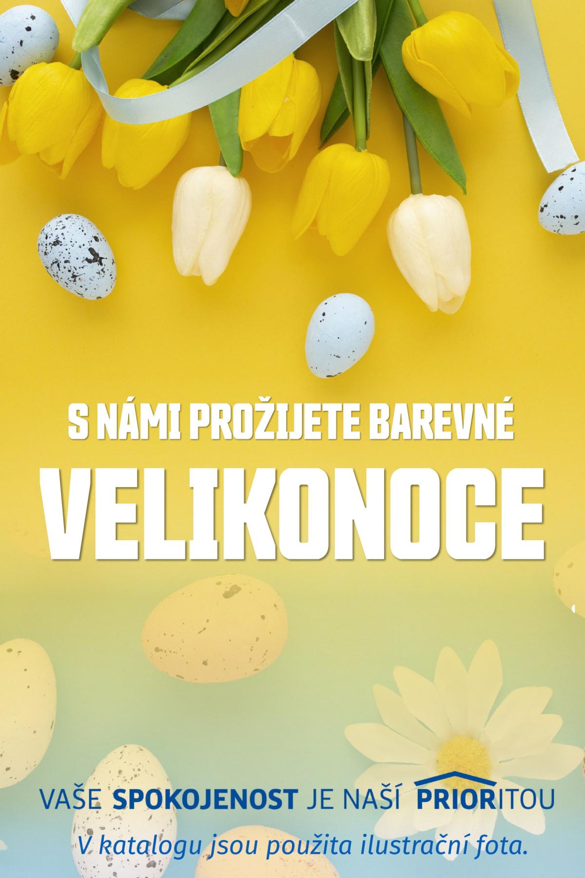 Leták Prior - Veselé Velikonoce od 11.03. do 21.04.