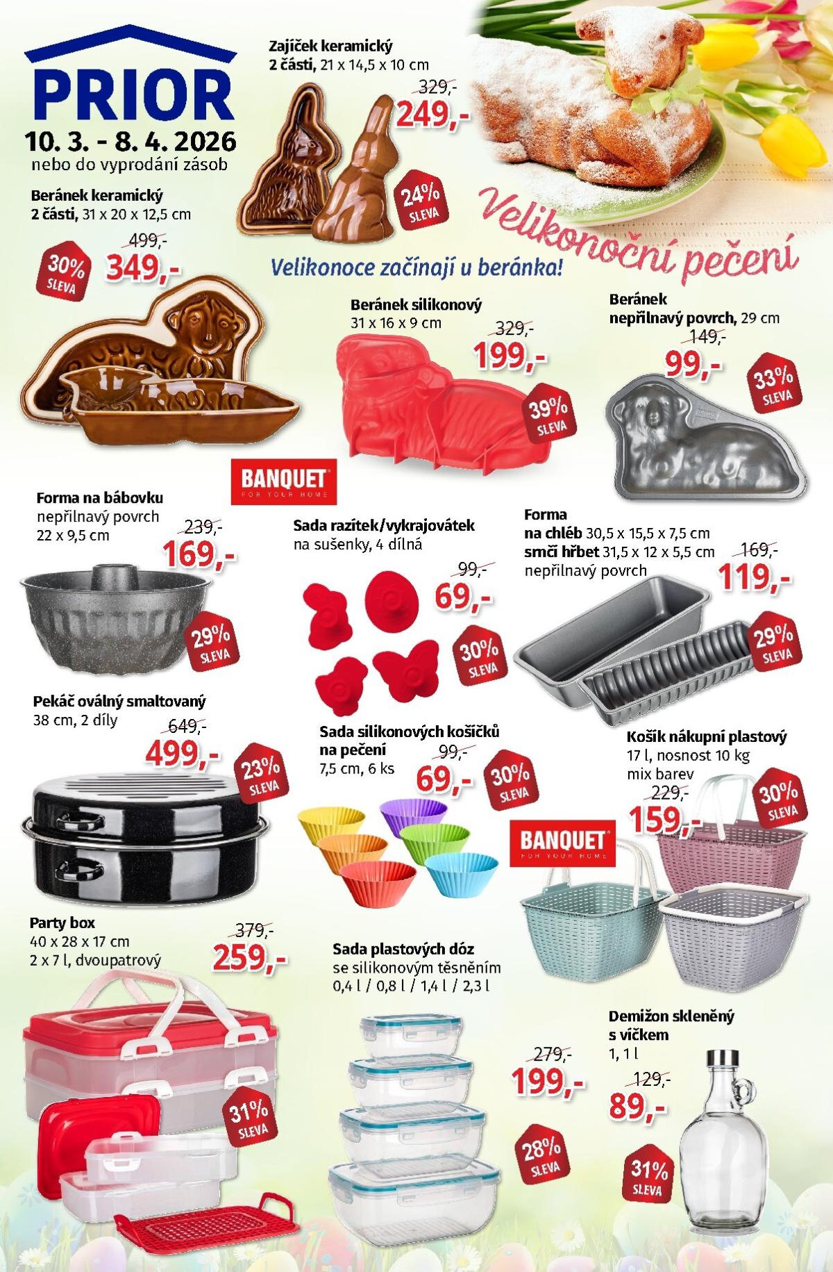 Prior leták platný od úterý 10.03.2026 do středy 08.04.2026