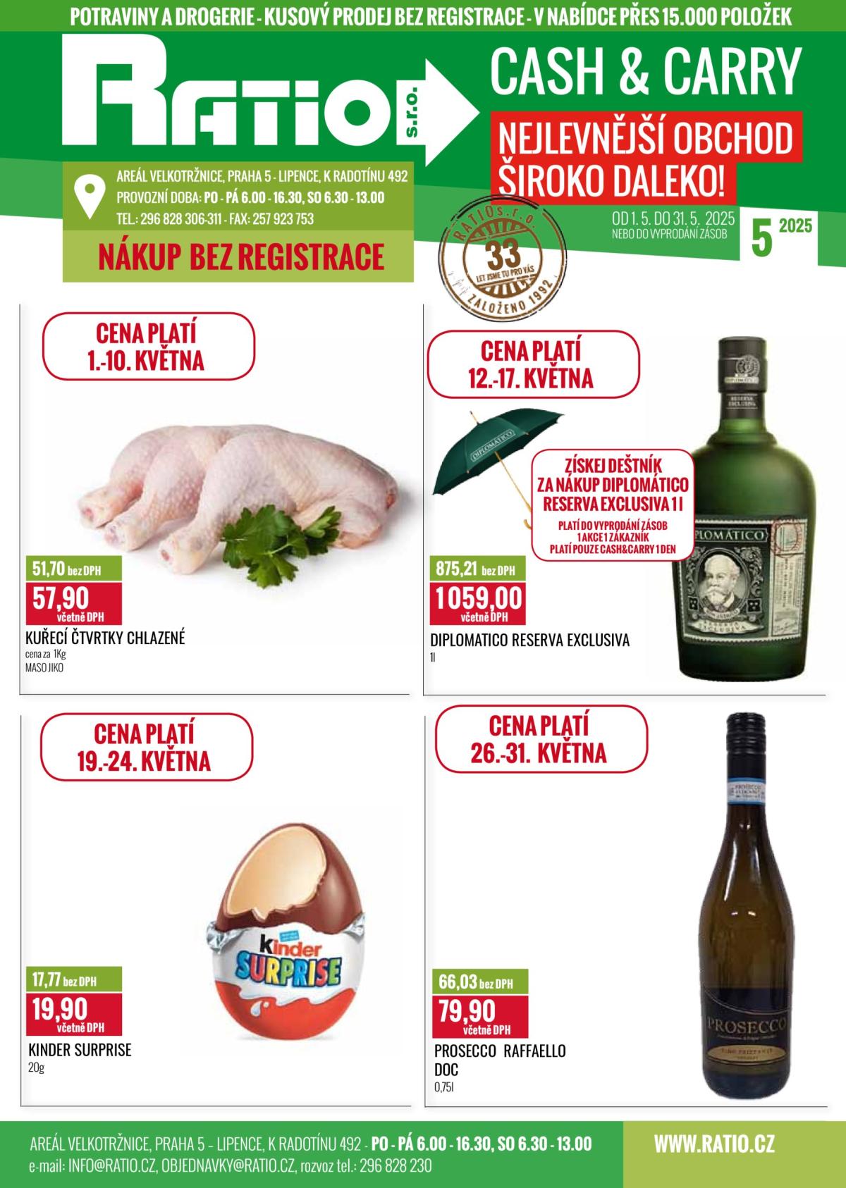 Leták Ratio od 01.05. do 31.05.