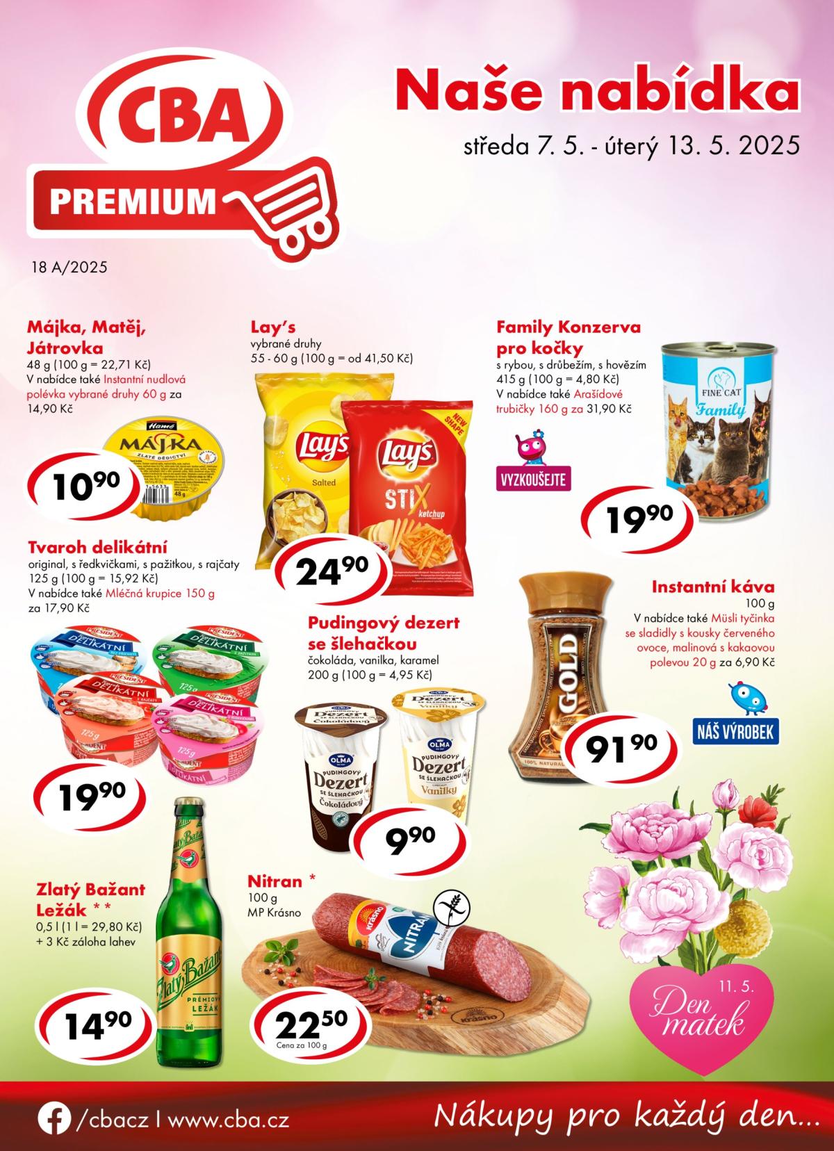 Leták CBA Premium od 07.05. do 13.05.