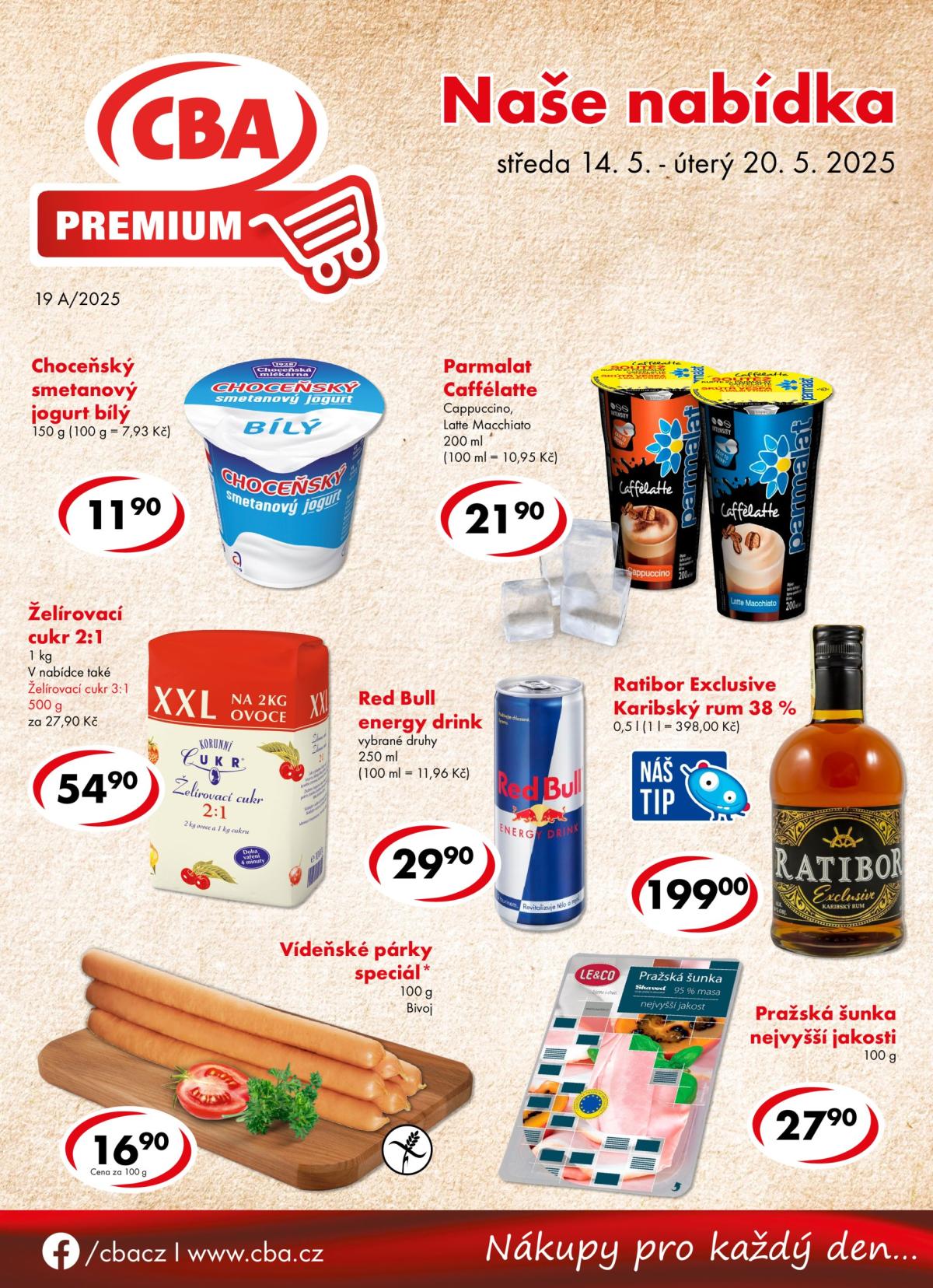 Leták CBA Premium od 14.05. do 20.05.