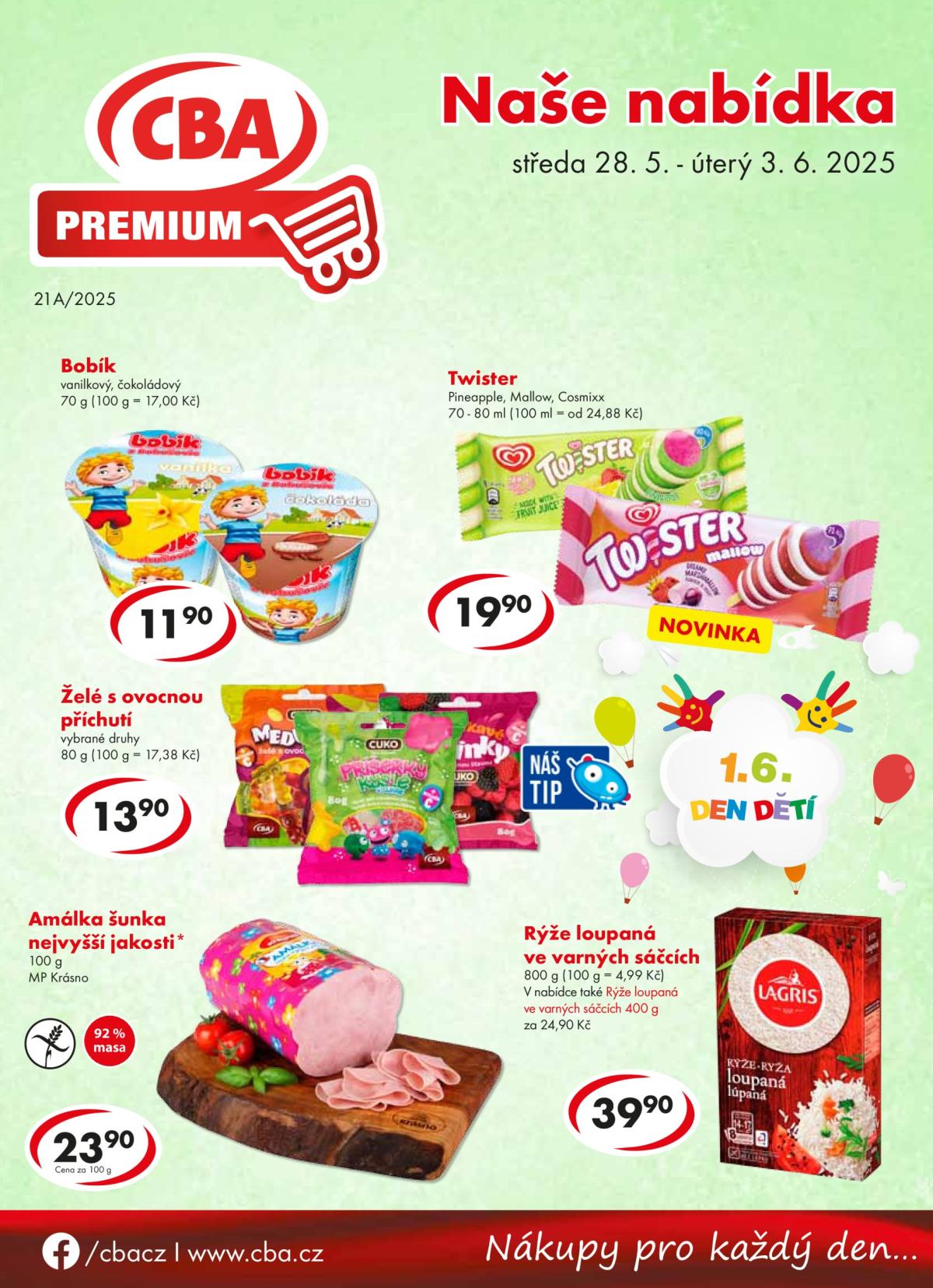 Leták CBA Premium od 28.05. do 03.06.