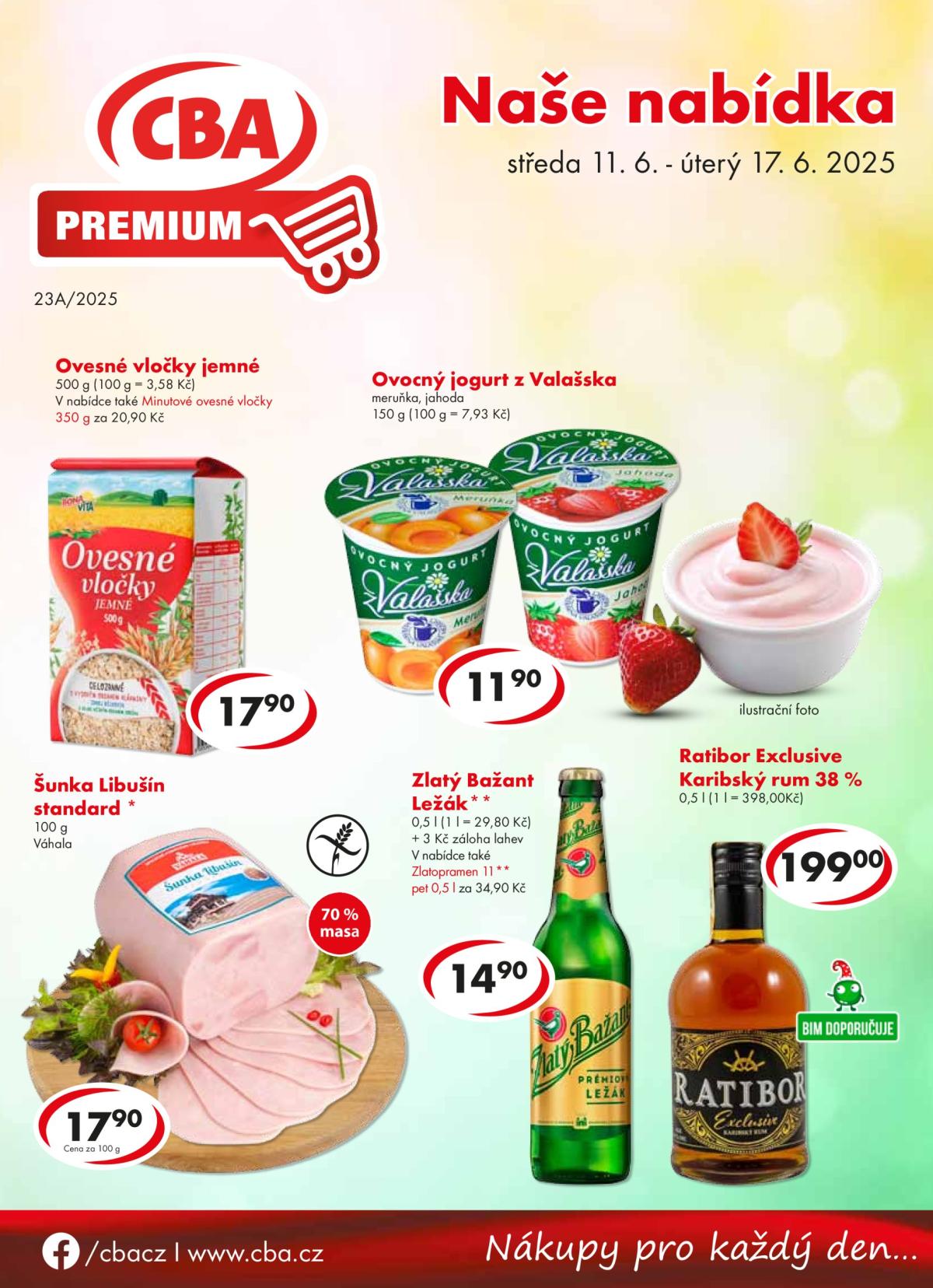 Leták CBA Premium od 11.06. do 17.06.