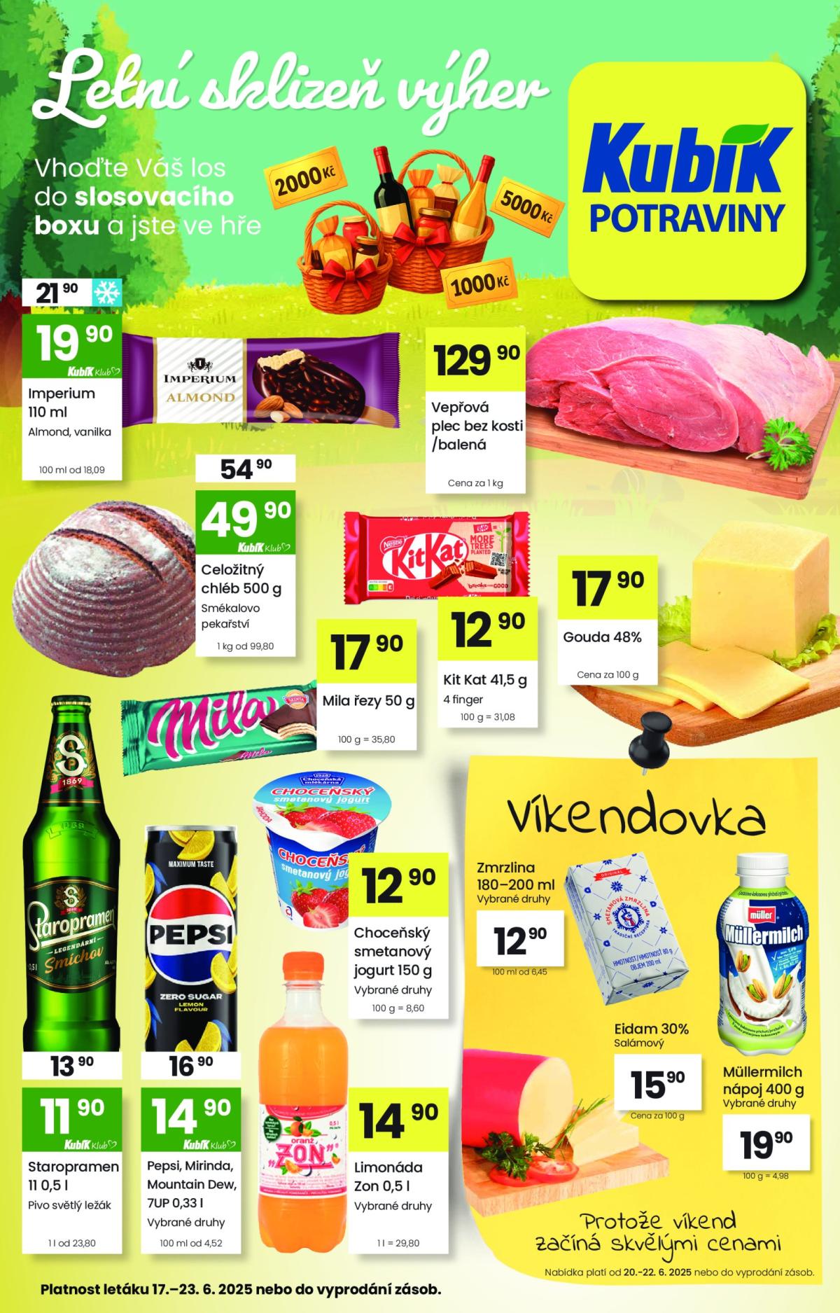 Leták Kubík od 17.06. do 23.06.