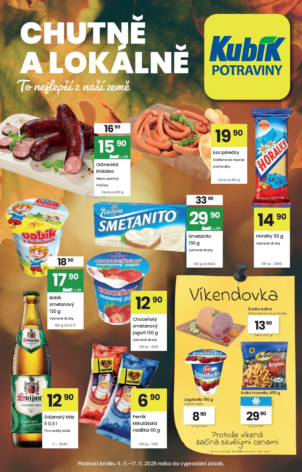 Aktuální leták Kubík od 11.11. do 17.11.