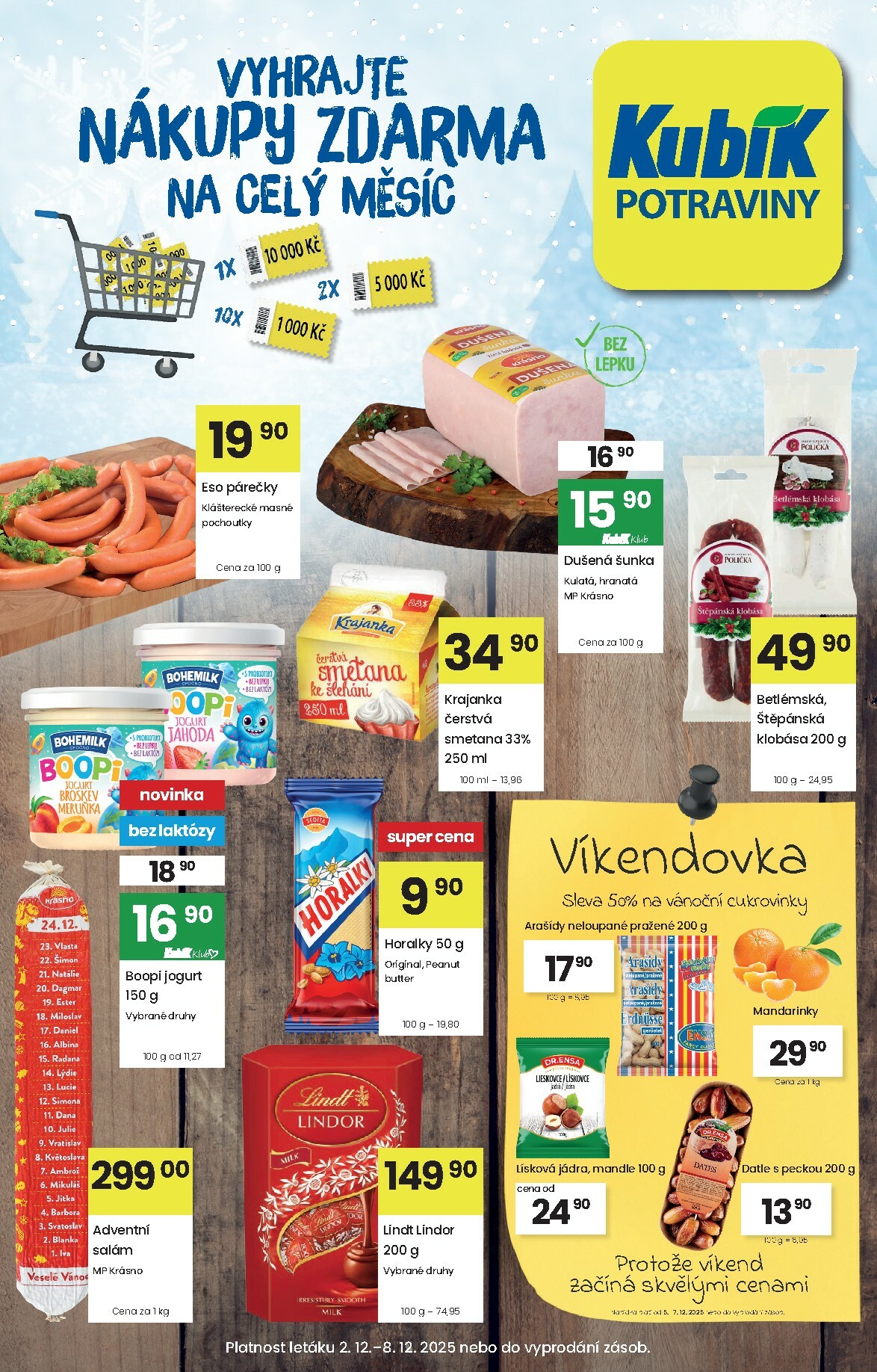 Aktuální leták Kubík od 02.12. do 08.12.