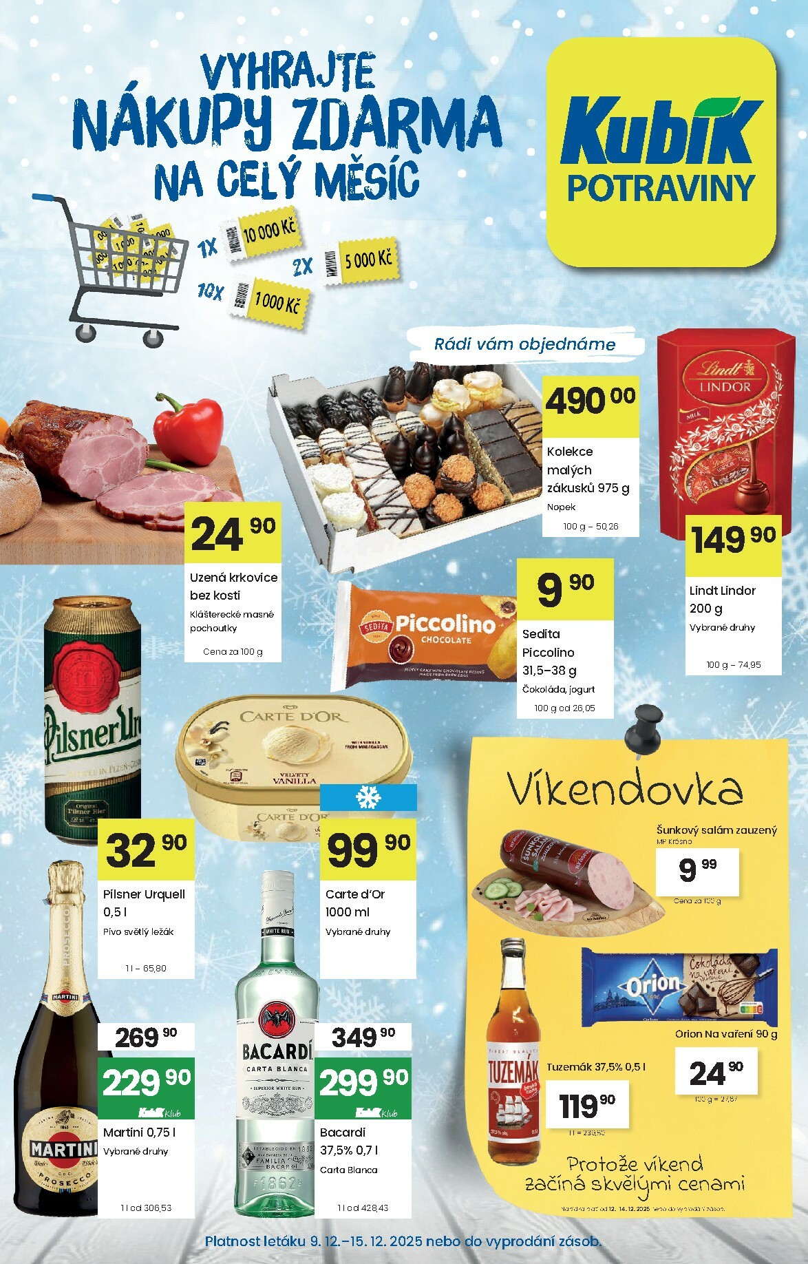 Aktuální leták Kubík od 09.12. do 15.12.