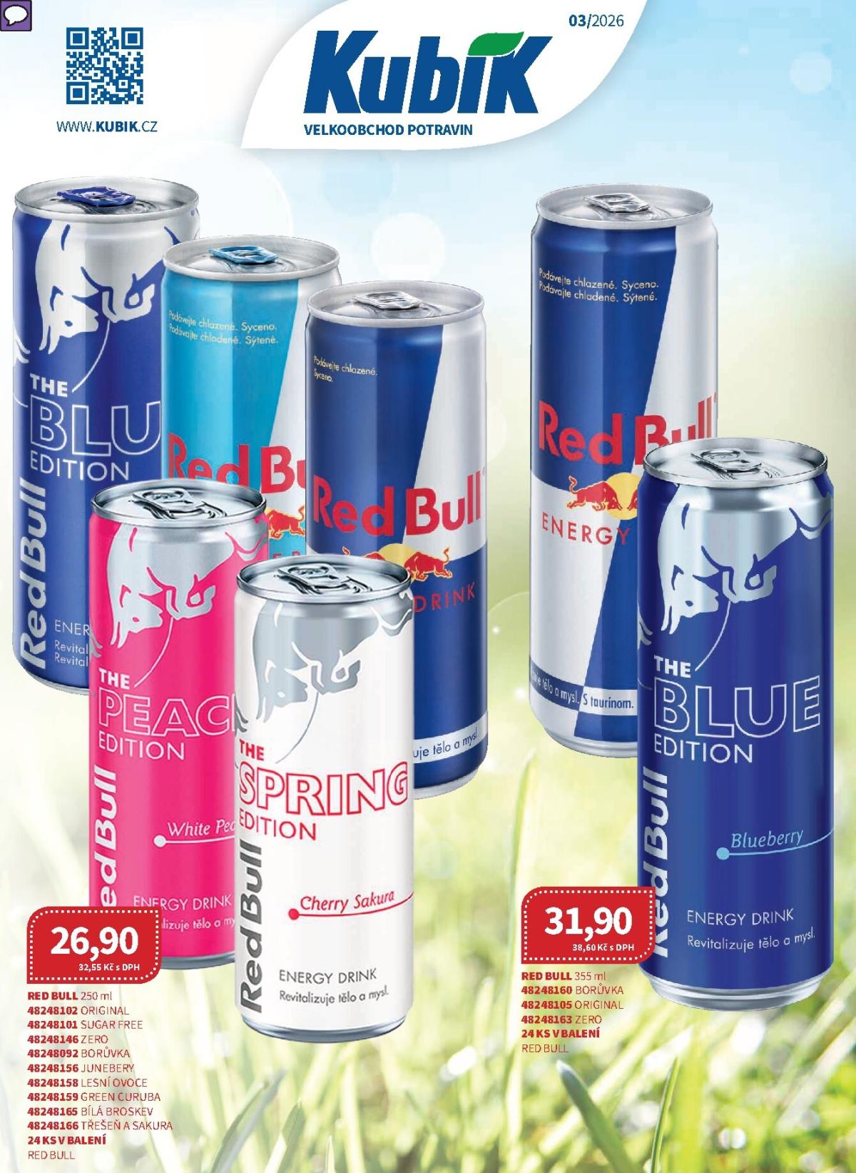 Kubík - Velkoobchod leták platný od neděle 01.03.2026 do úterý 31.03.2026