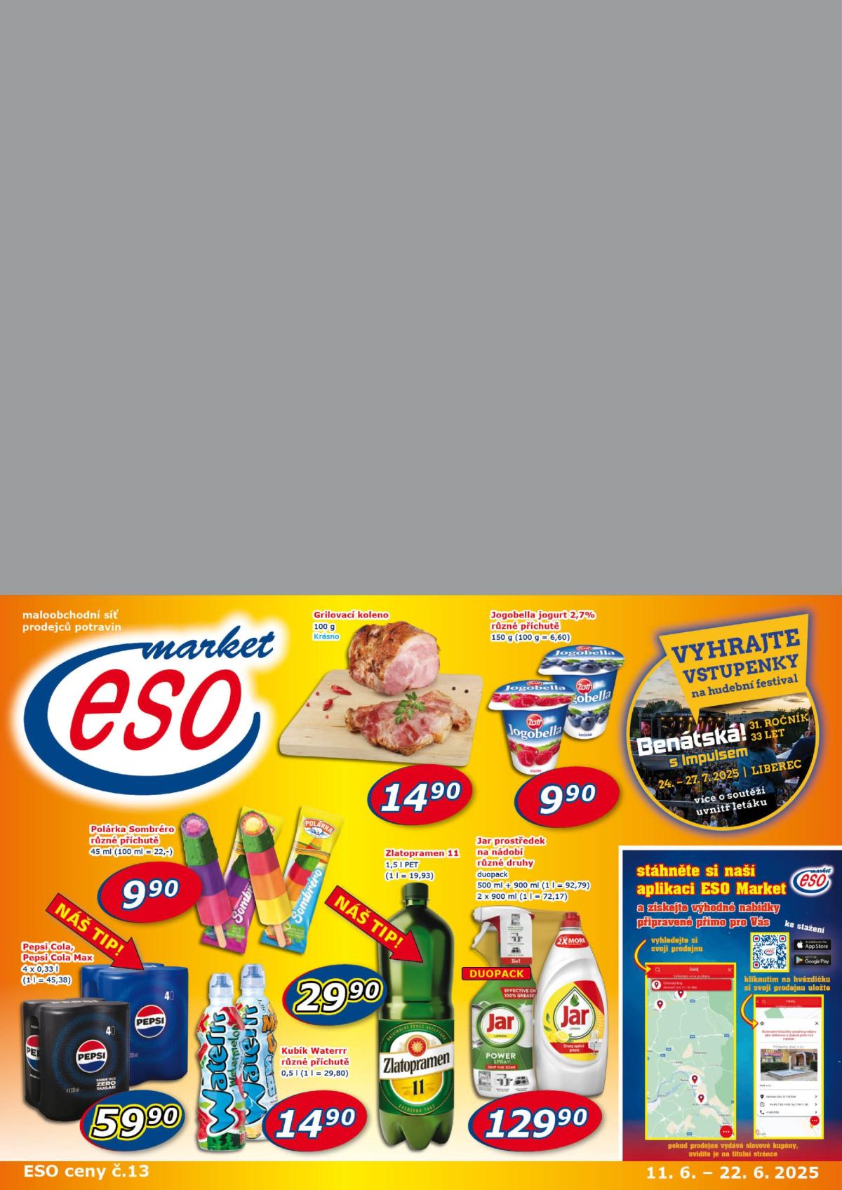 Leták ESO MARKET od 11.06. do 22.06.