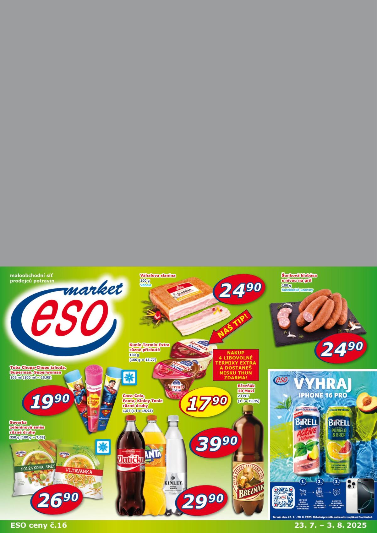 Leták ESO MARKET od 23.07. do 03.08.