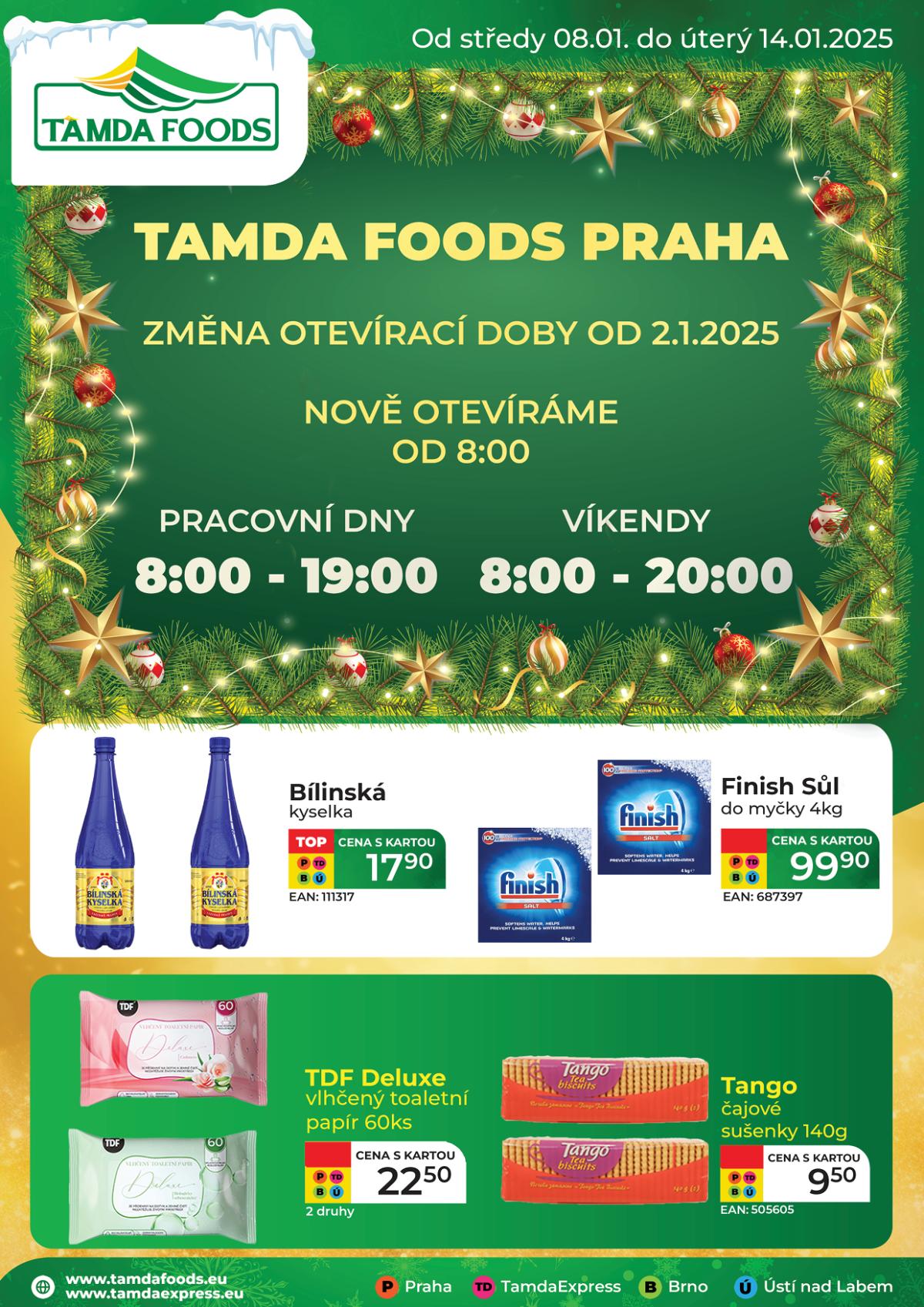 Leták Tamda Foods od 08.01. do 14.01.