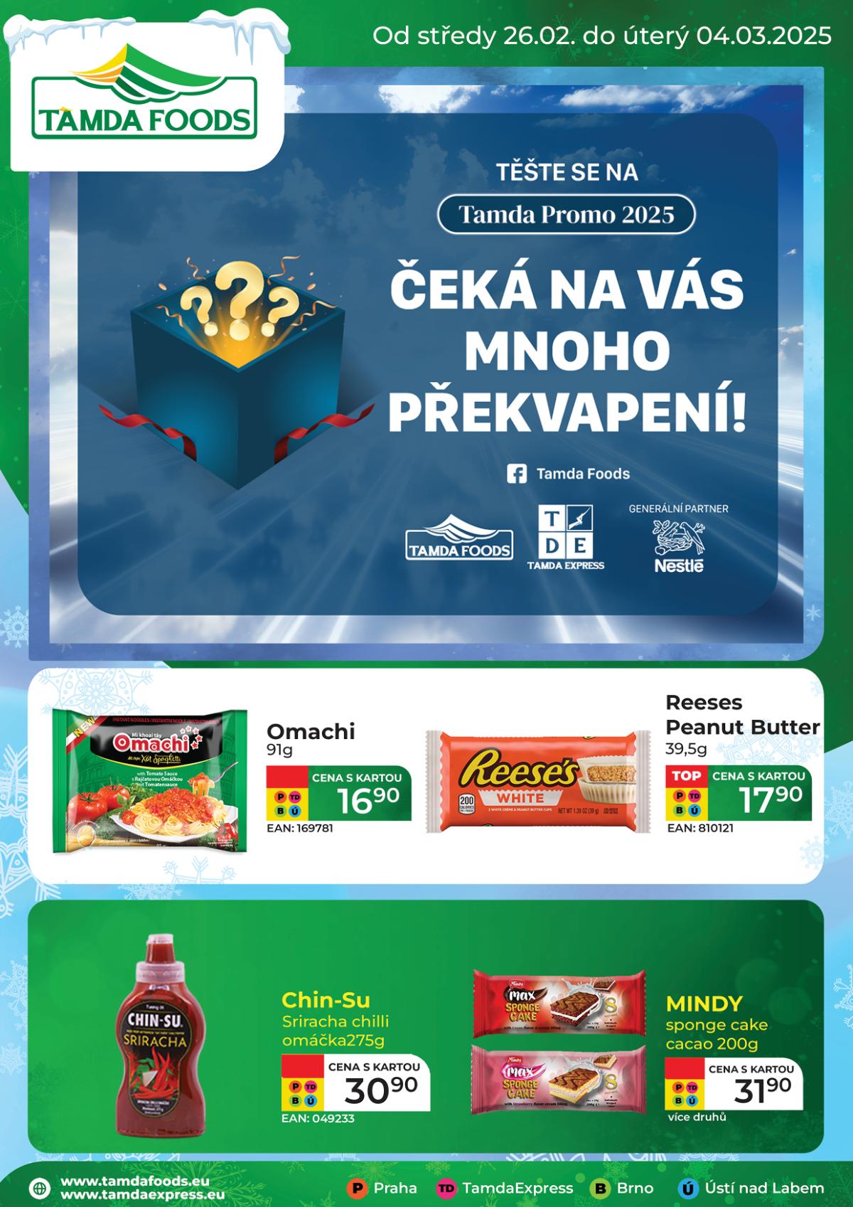 Leták Tamda Foods od 26.02. do 04.03.