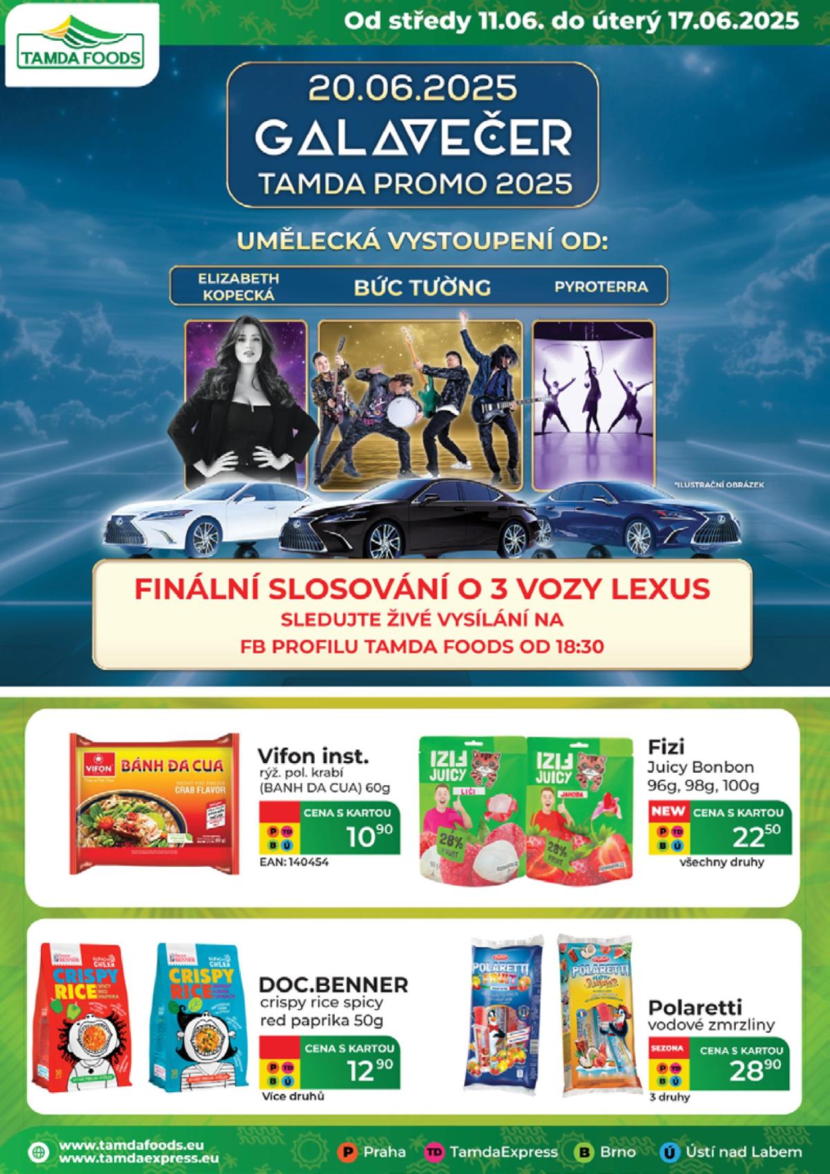 Leták Tamda Foods od 11.06. do 17.06.