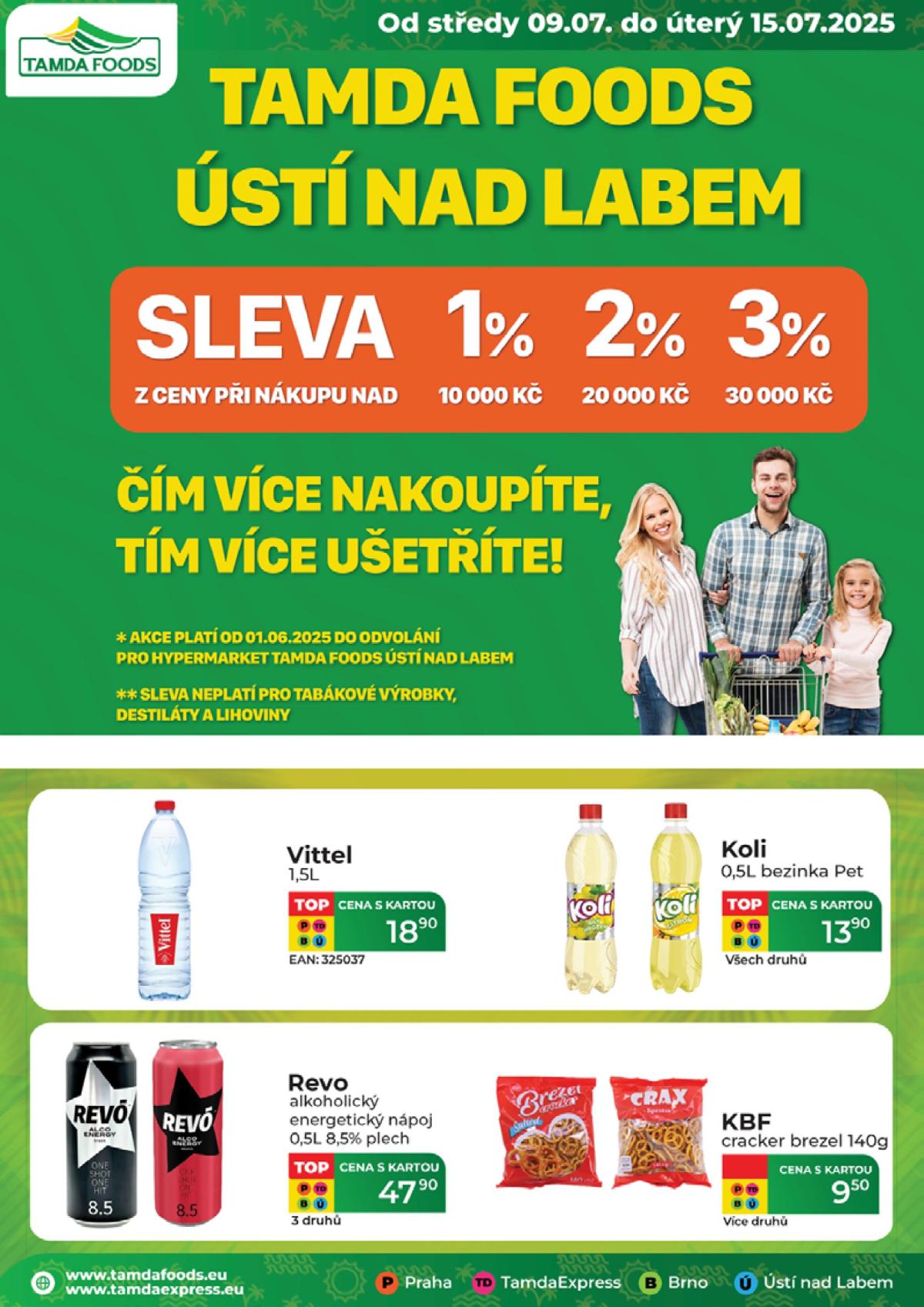 Leták Tamda Foods od 09.07. do 15.07.