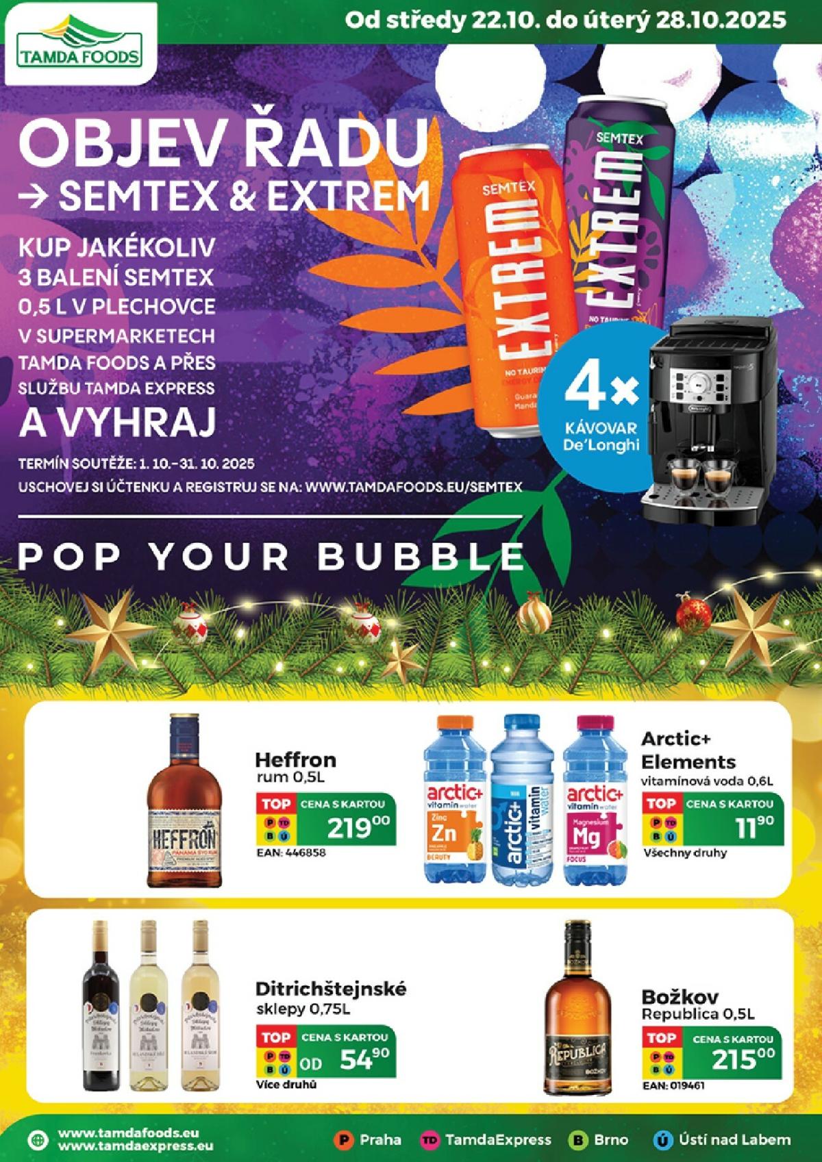 Aktuální leták Tamda Foods od 22.10. do 28.10.