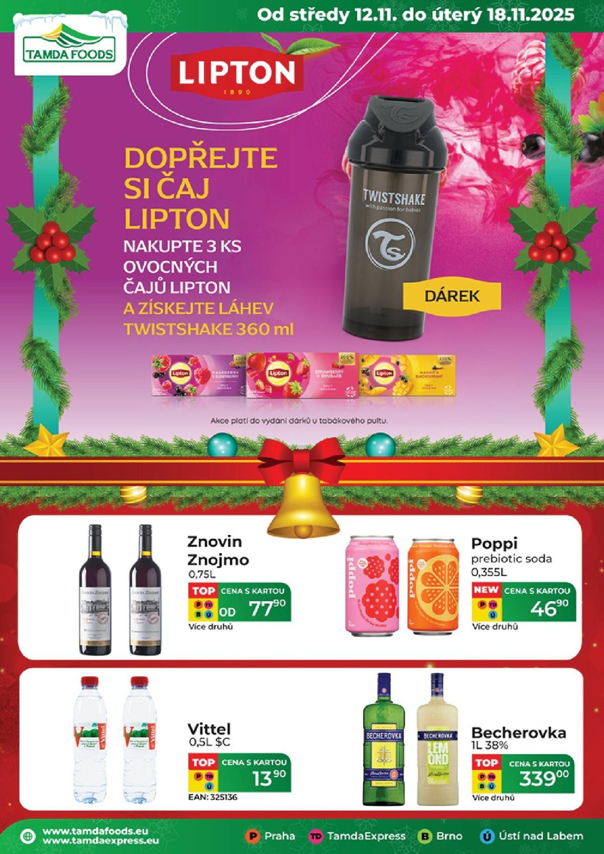 Aktuální leták Tamda Foods od 12.11. do 18.11.