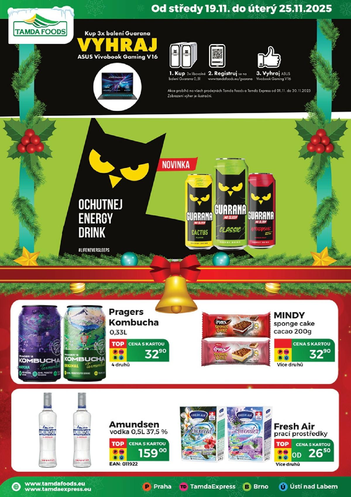 Aktuální leták Tamda Foods od 19.11. do 25.11.