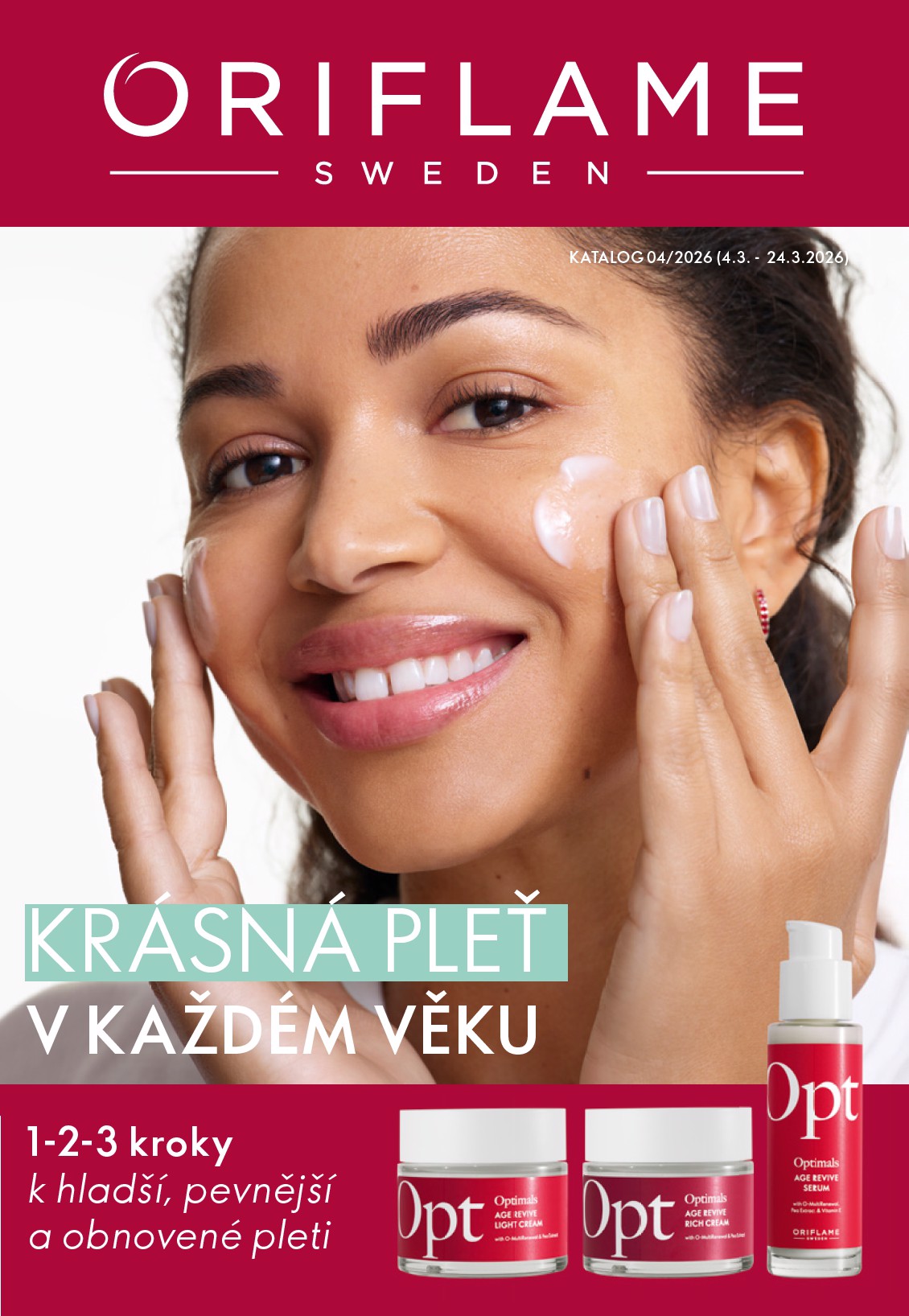 Oriflame leták platný od středy 04.03.2026 do úterý 24.03.2026