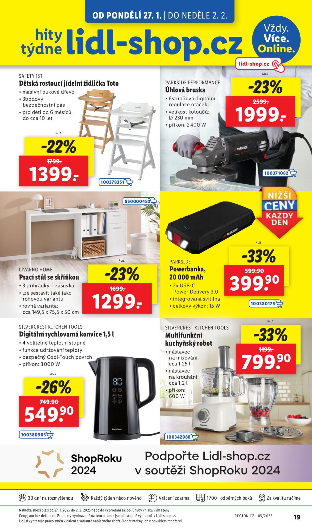 Leták Lidl-shop.cz od 27.01. do 02.02.