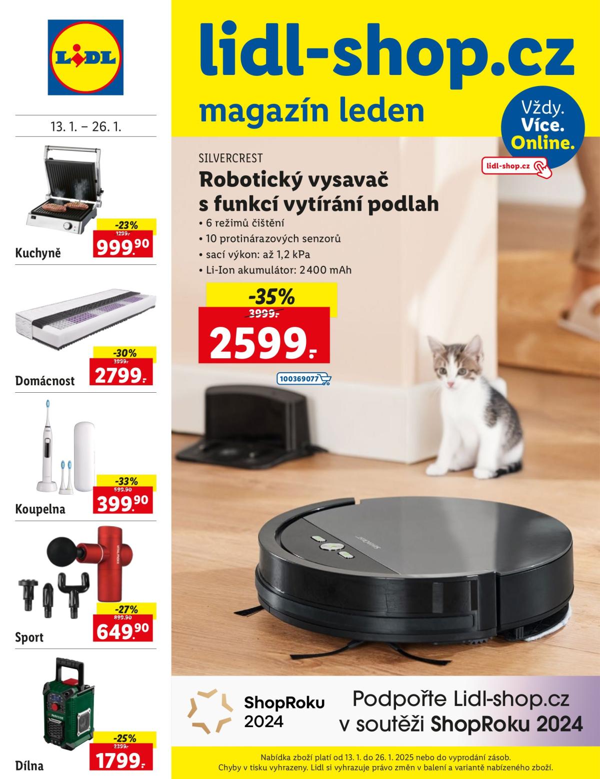 Leták Lidl-shop.cz od 13.01. do 26.01.