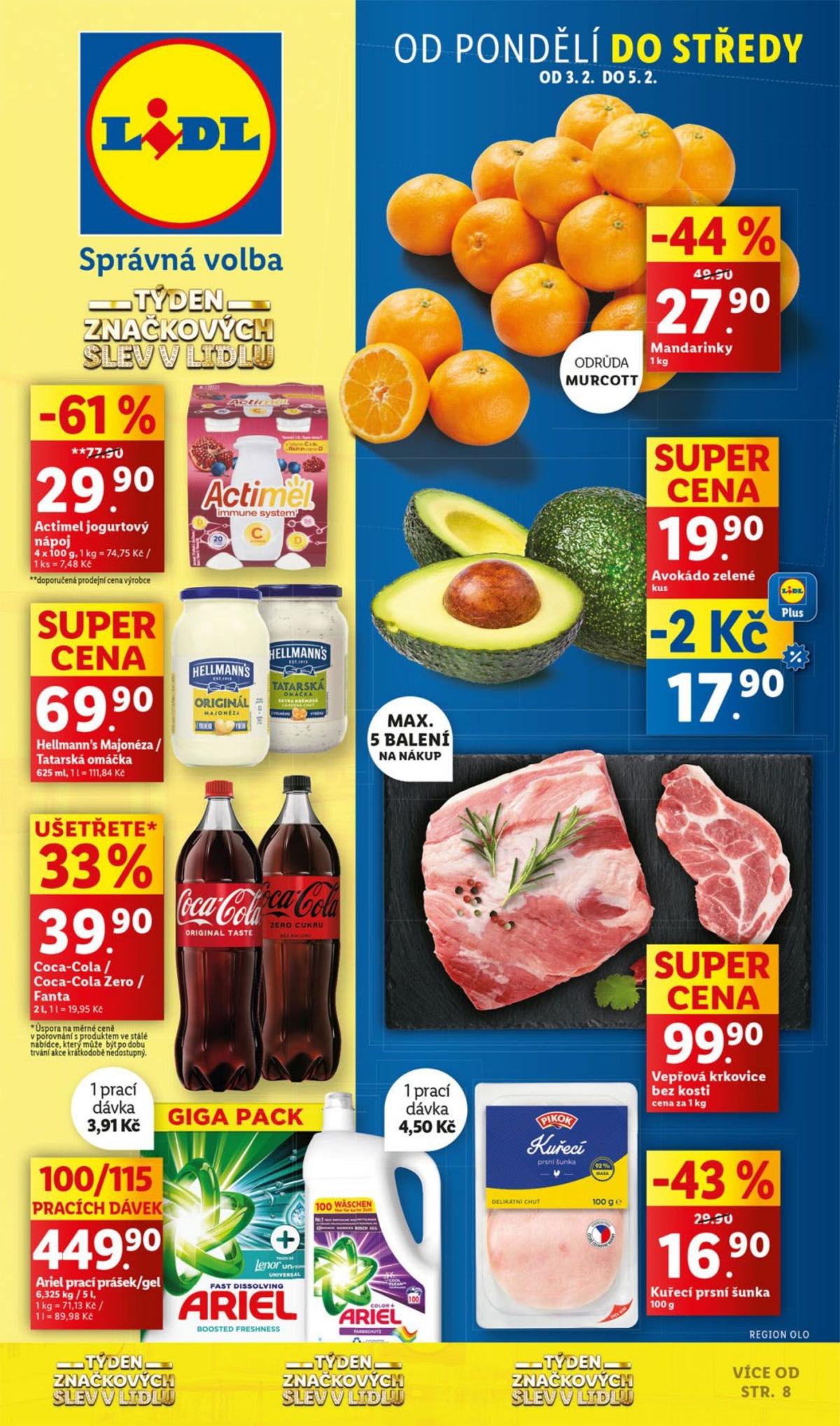 Leták Lidl od 03.02. do 05.02.