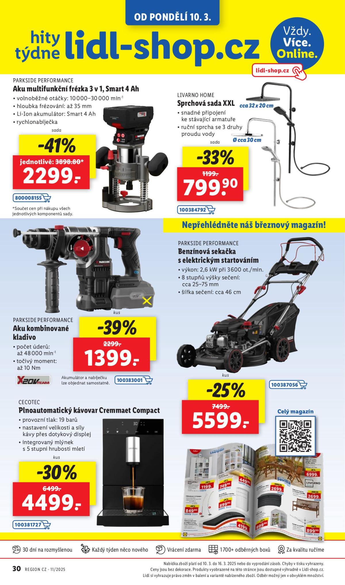 Leták Lidl-shop.cz od 10.03. do 16.03.