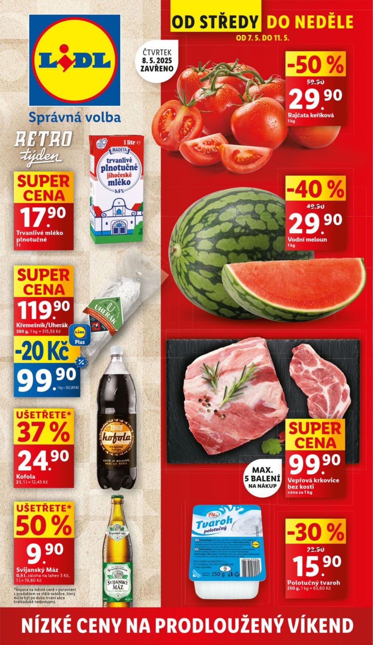 Leták Lidl od 07.05. do 11.05.