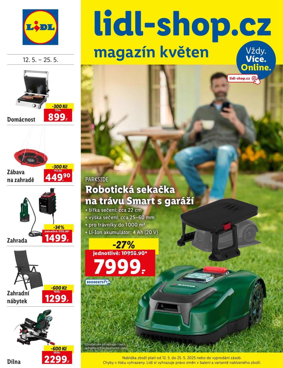 Leták Lidl-shop.cz od 12.05. do 25.05.