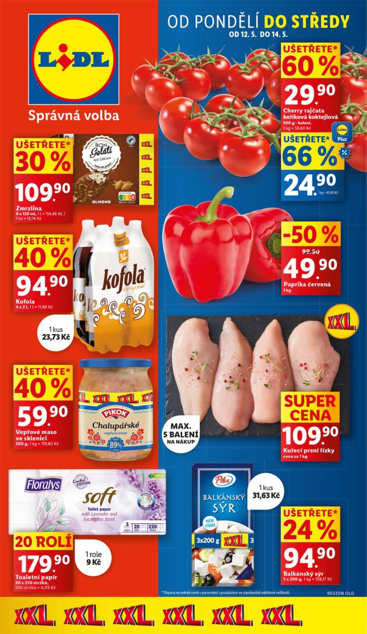 Leták Lidl od 12.05. do 14.05.