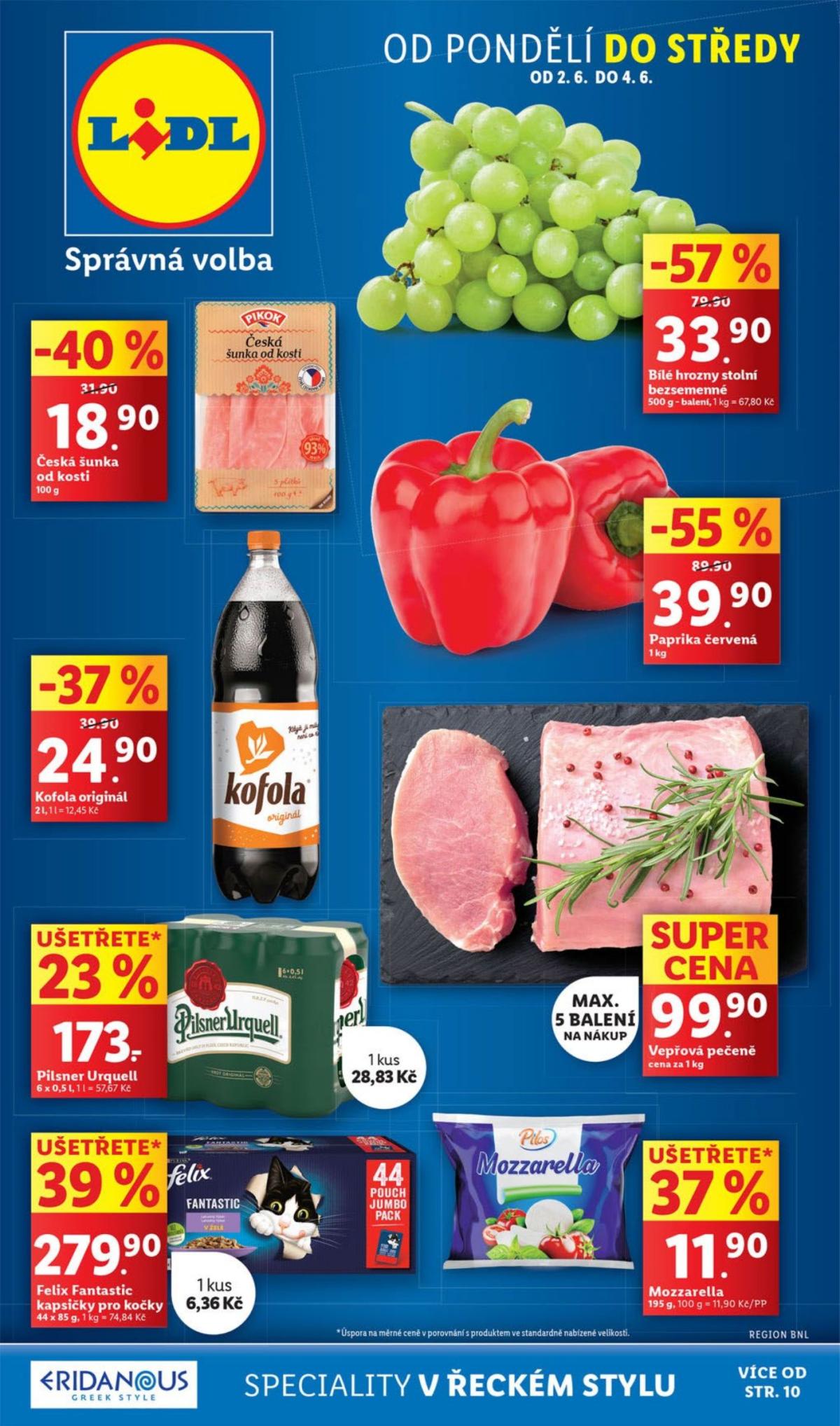 Leták Lidl od 02.06. do 04.06.