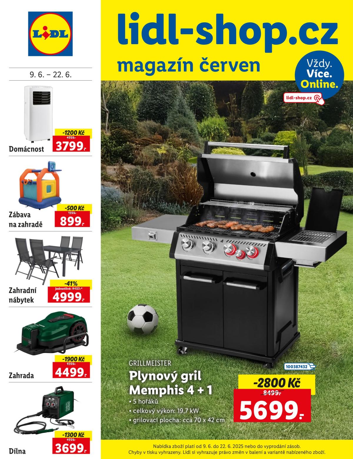 Leták Lidl-shop.cz od 09.06. do 22.06.