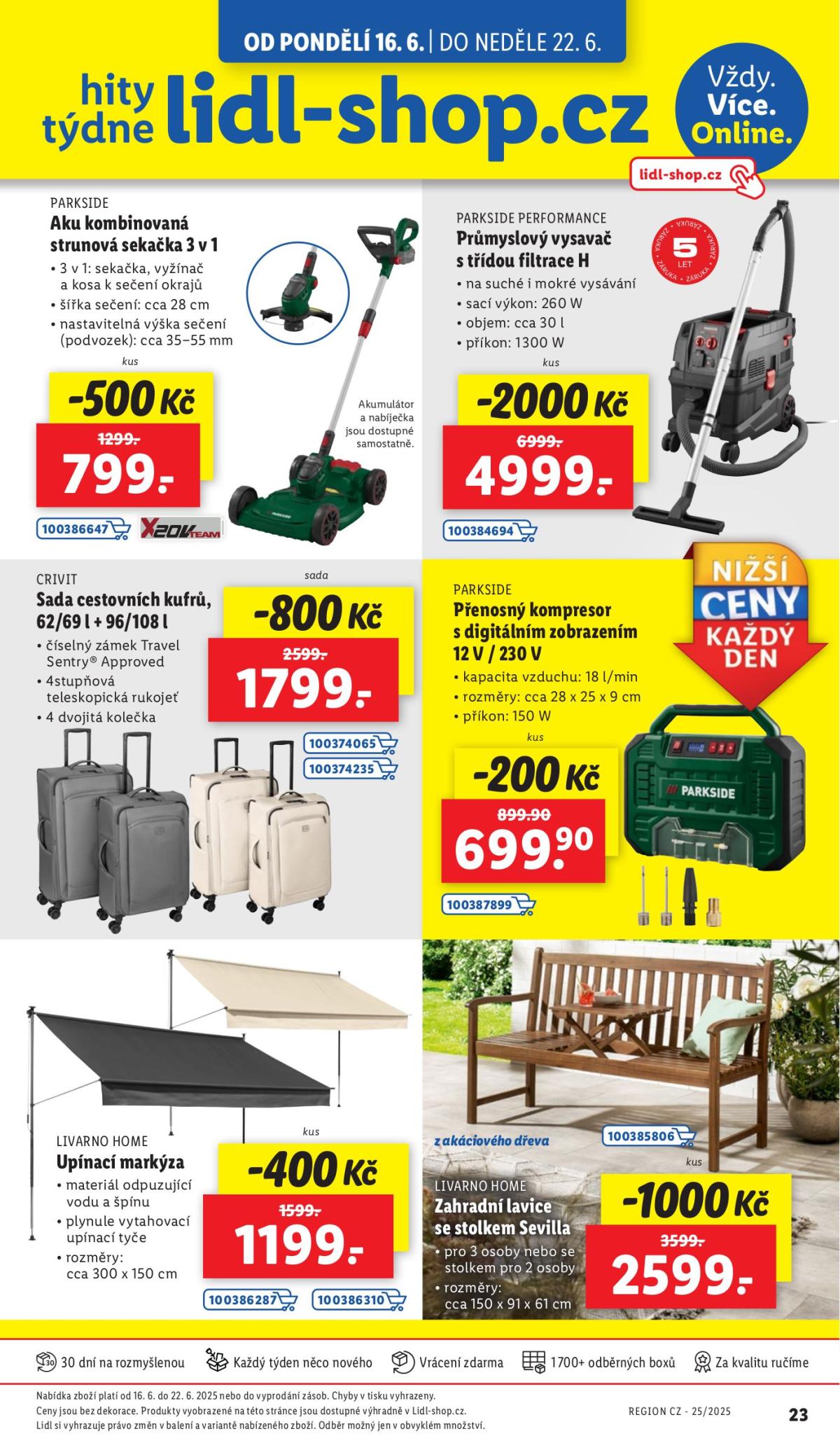 Leták Lidl-shop.cz od 16.06. do 22.06.
